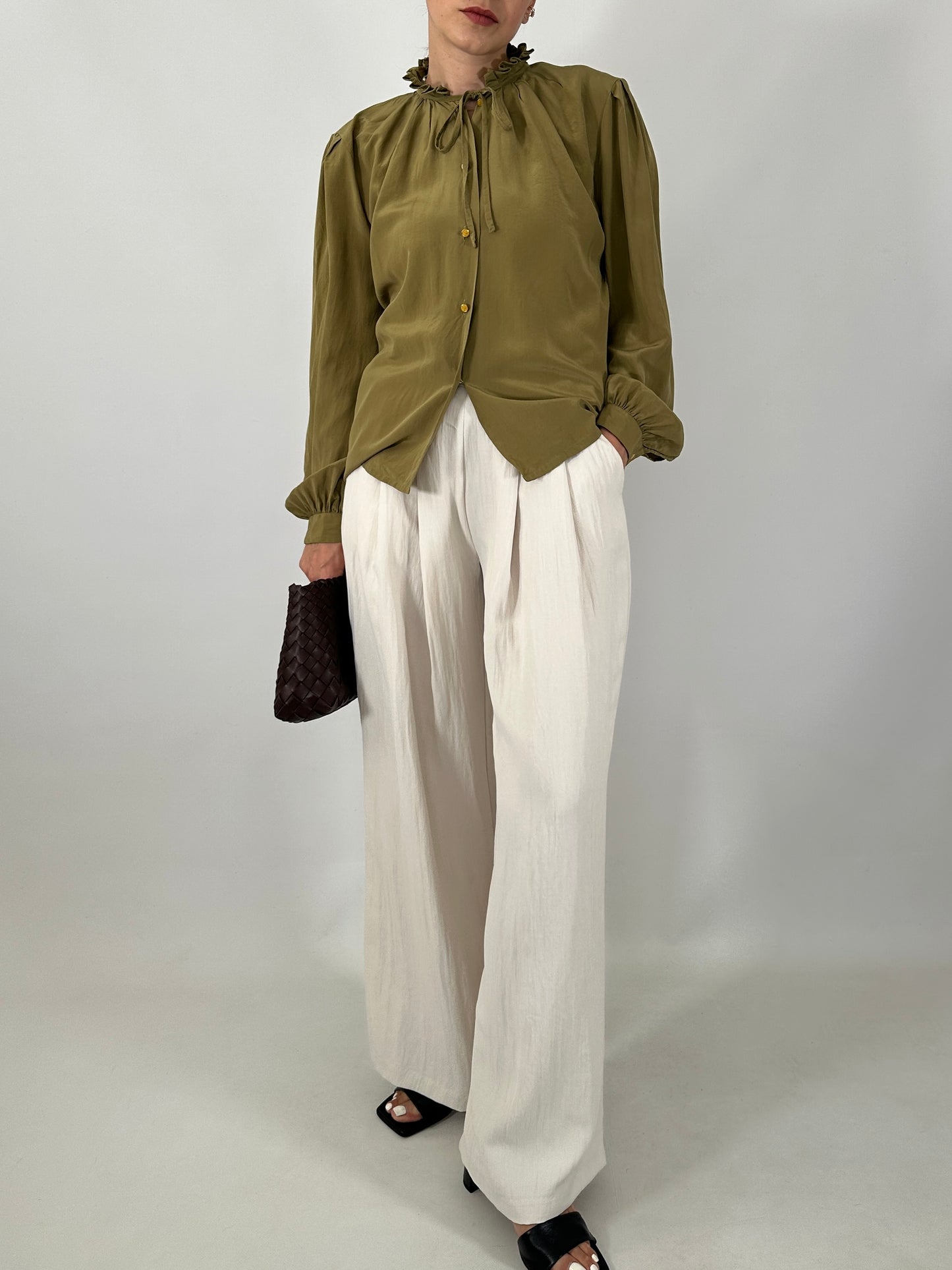 Vintage pure silk shirt