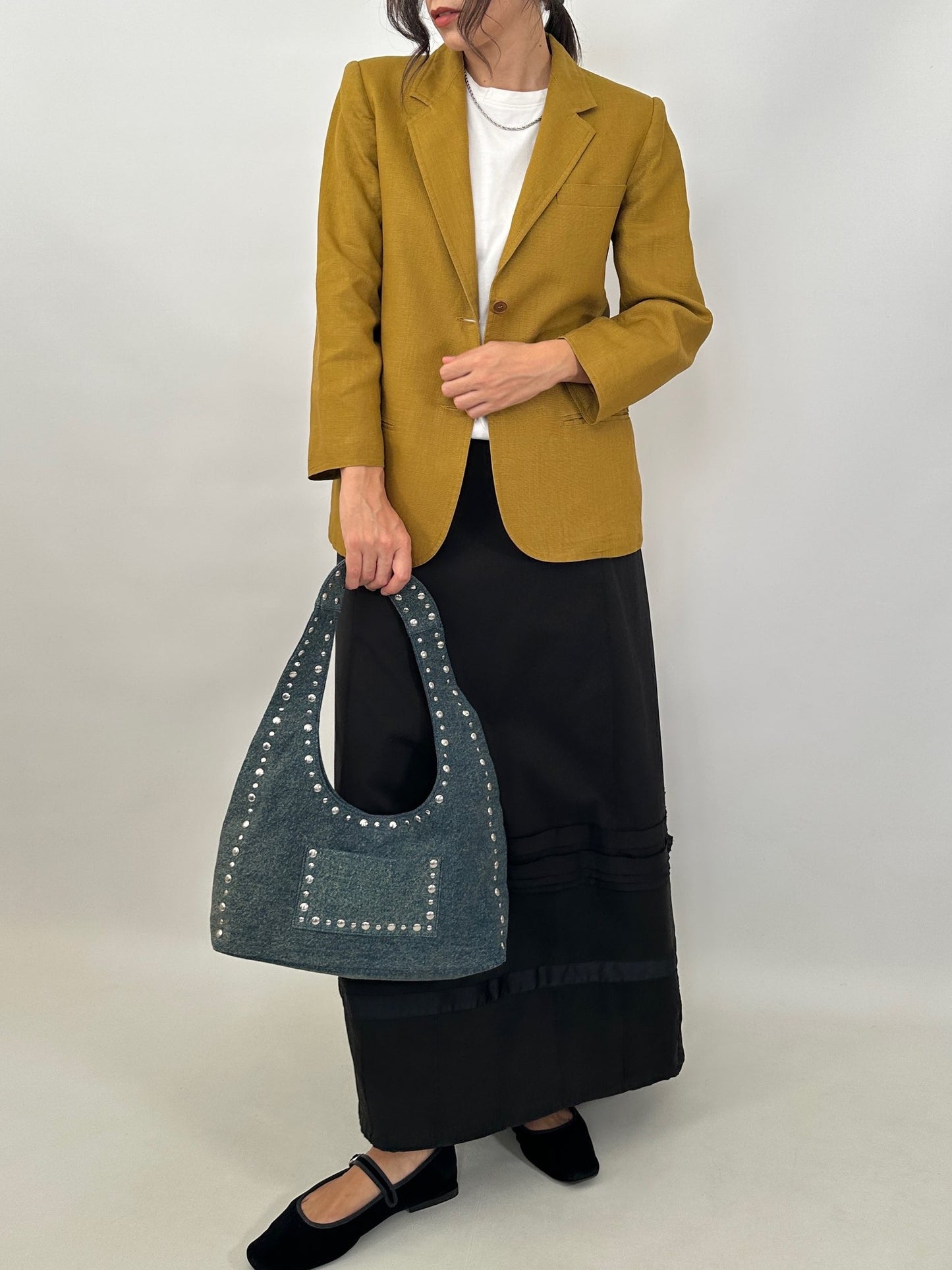 Marella vintage linen blazer