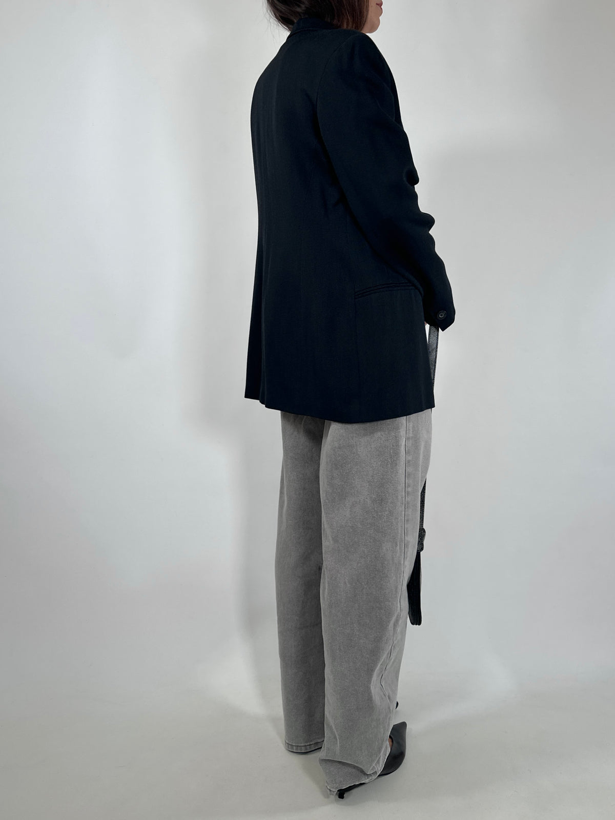 Marella Vintage Silk & Wool Blazer