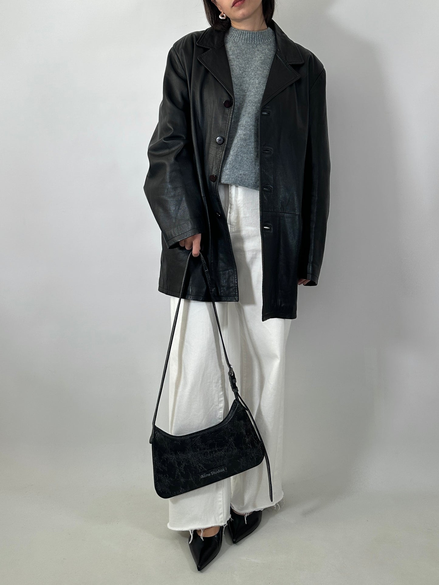 Classic soft leather jacket