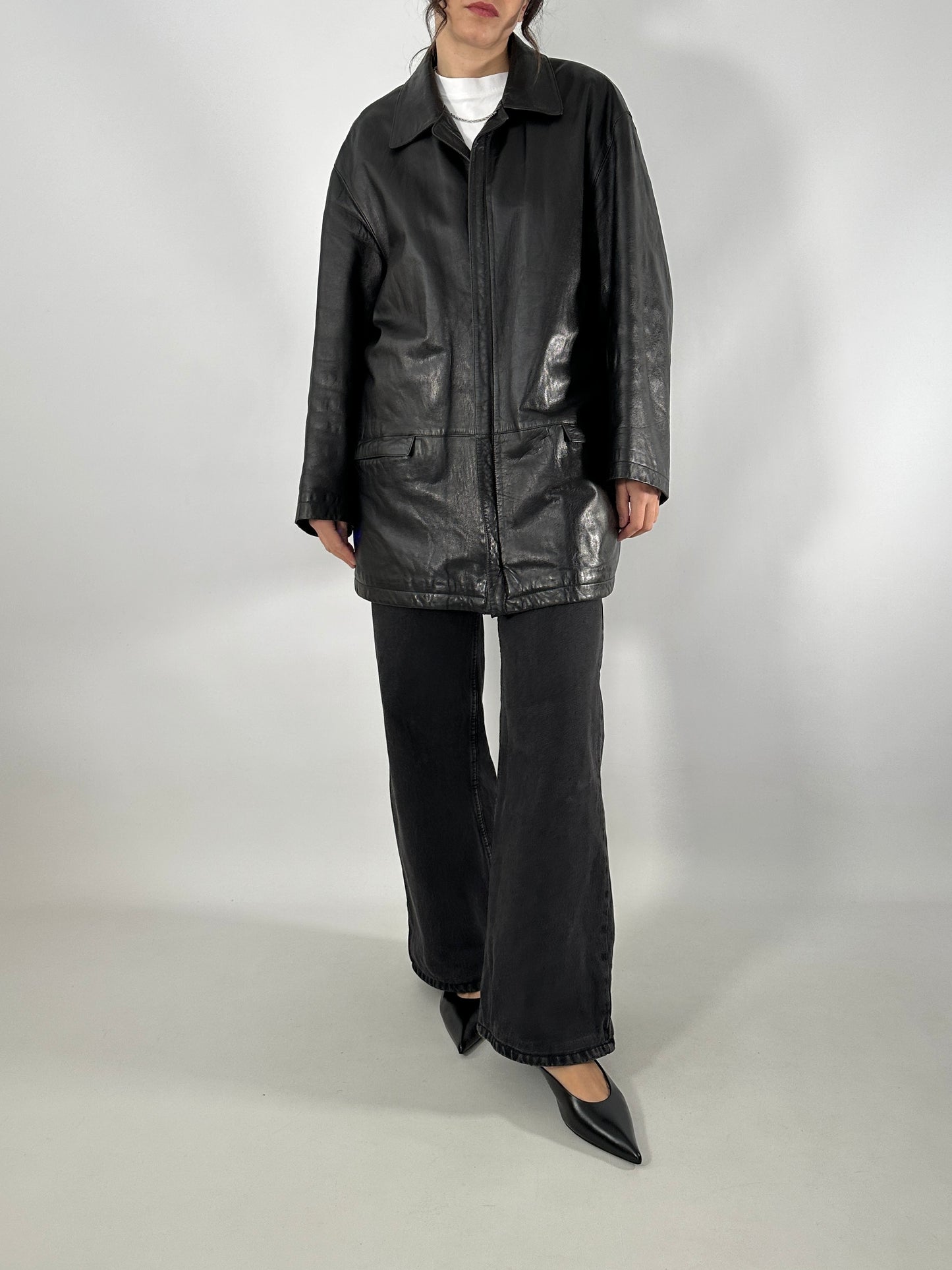 Hugo Boss lambskin jacket