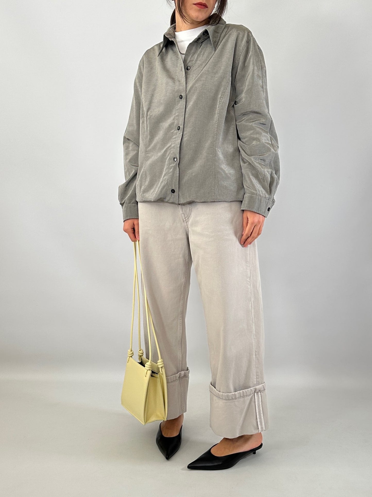 Bomber-style vintage shirt
