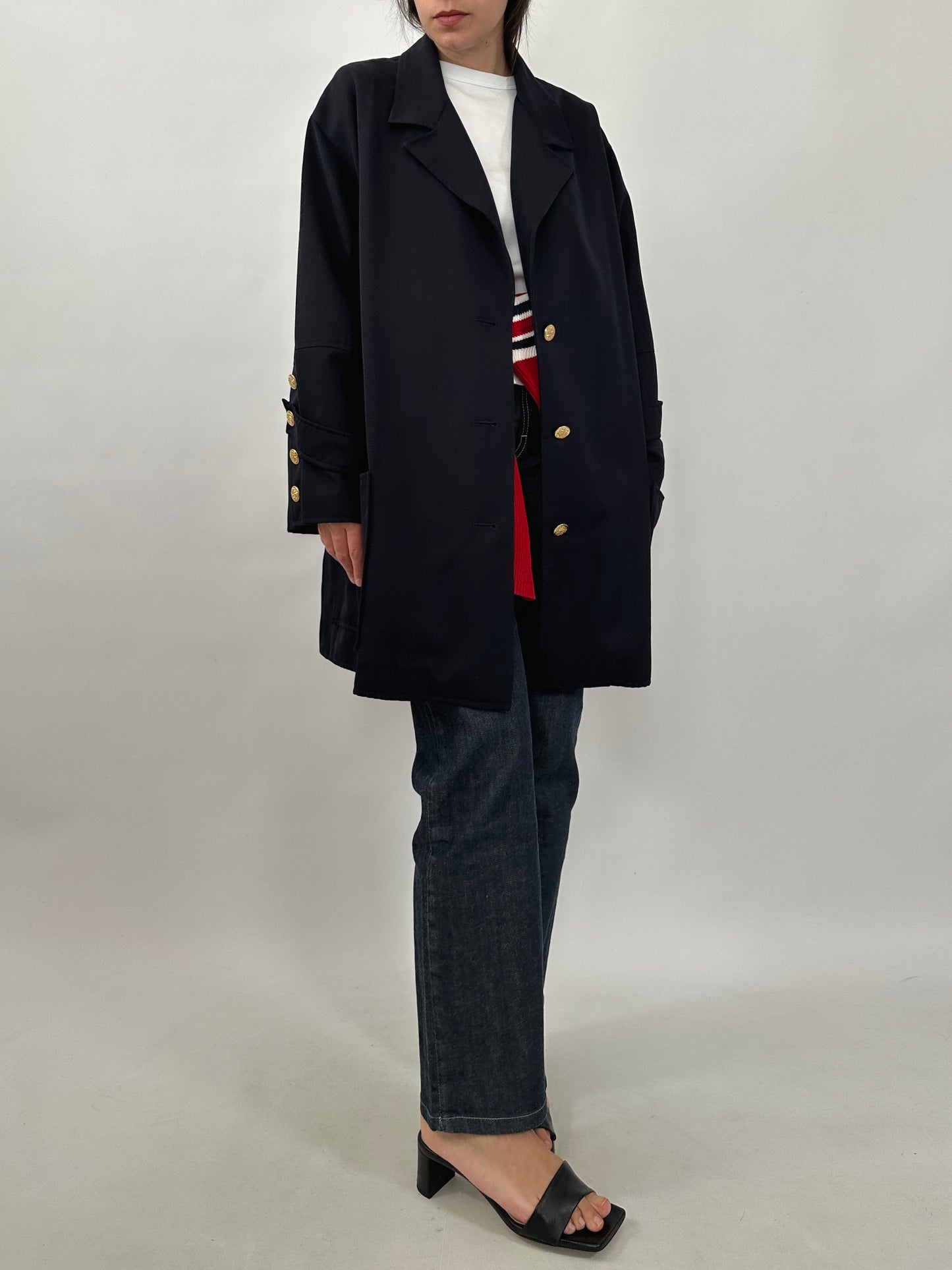 Vintage Lightweight Navy Jacket