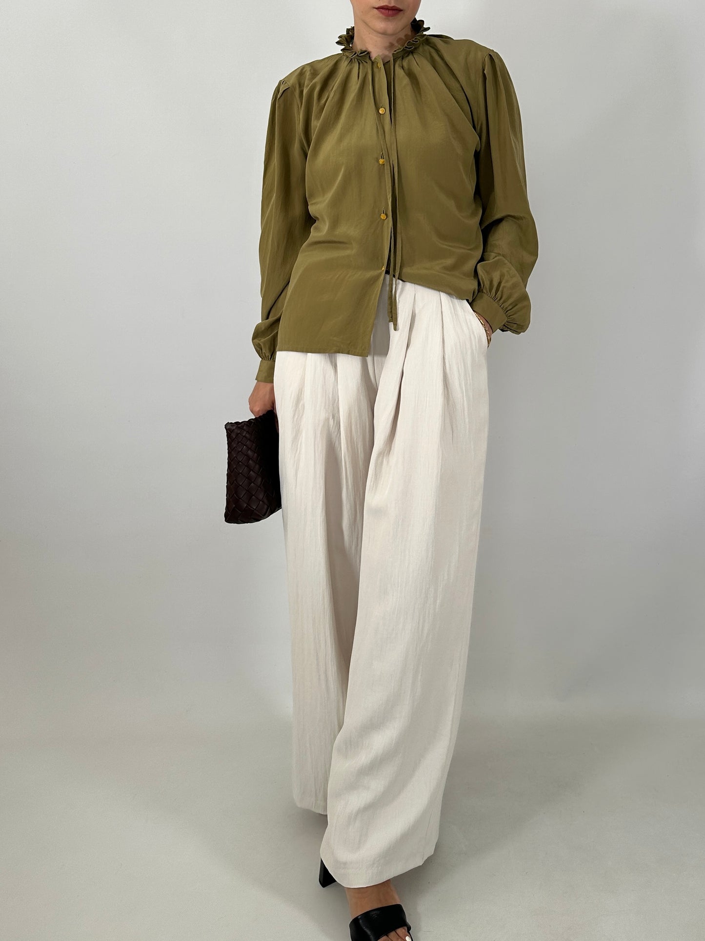 Vintage pure silk shirt