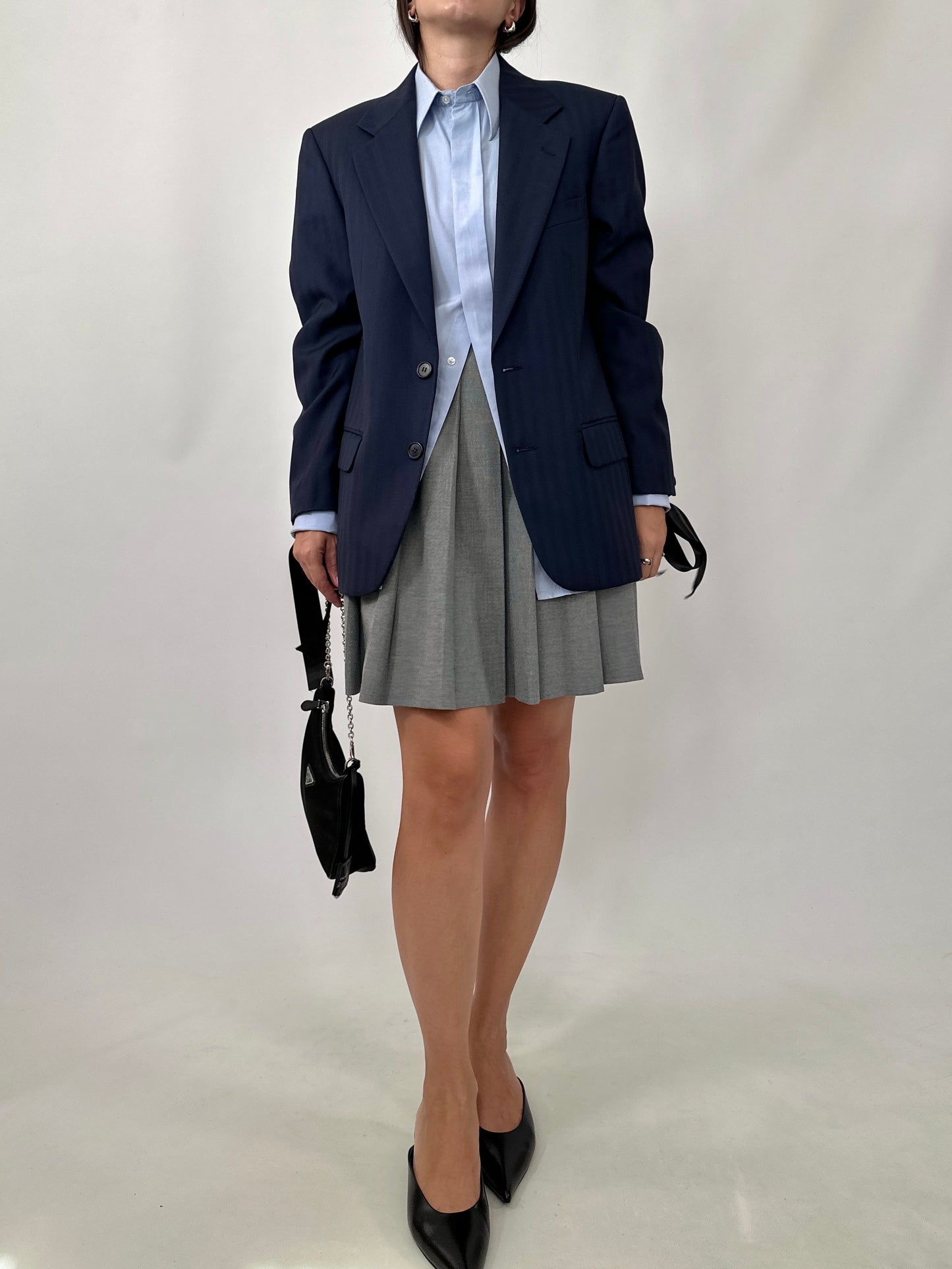 Valentino Tailored Navy Blazer
