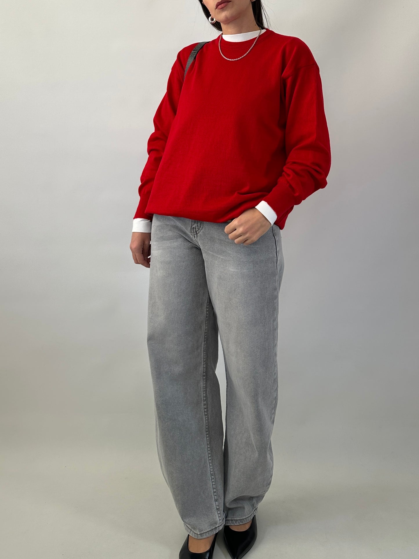 Essential red sweater