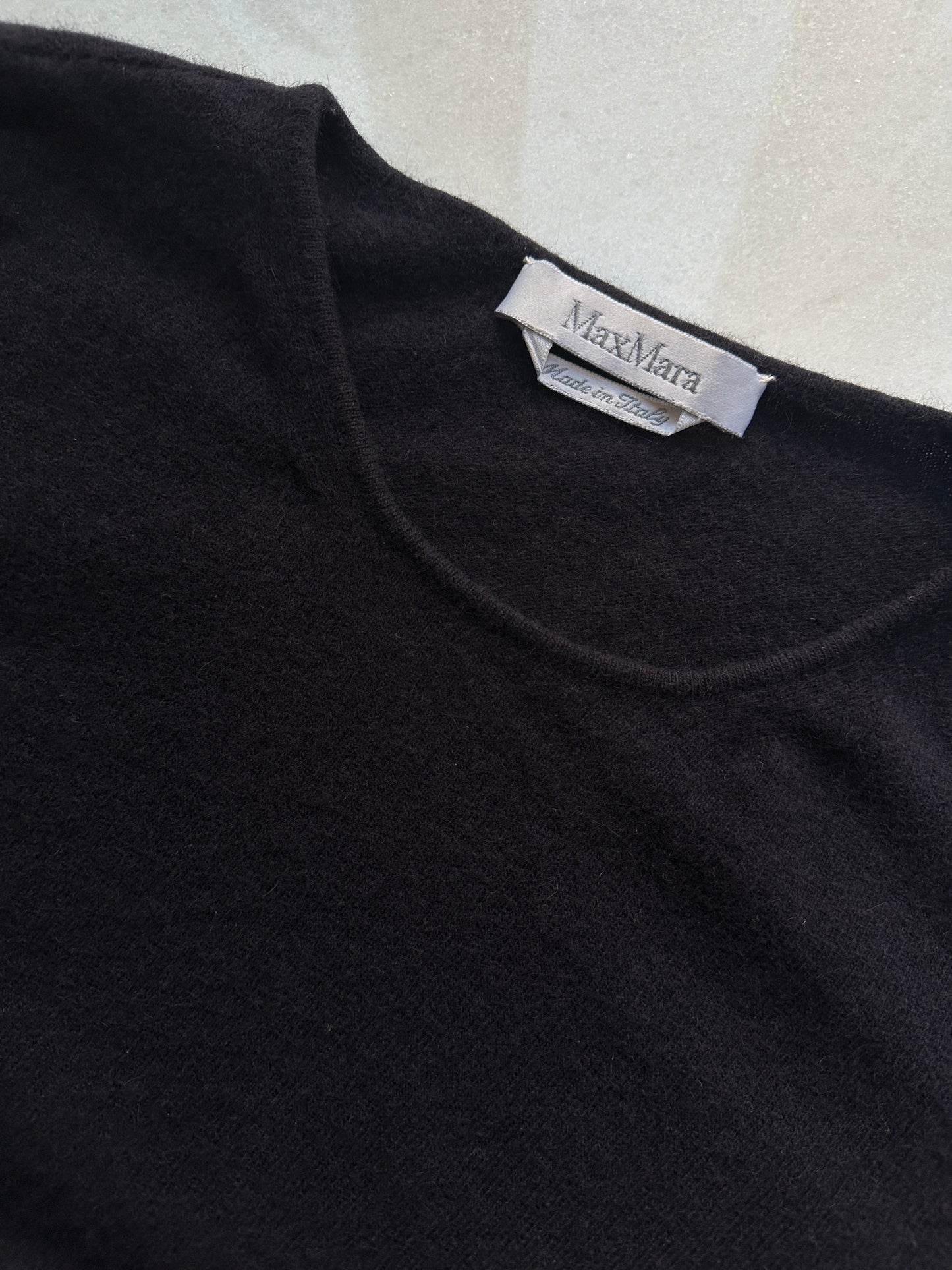 Max Mara soft wool and angora sweater