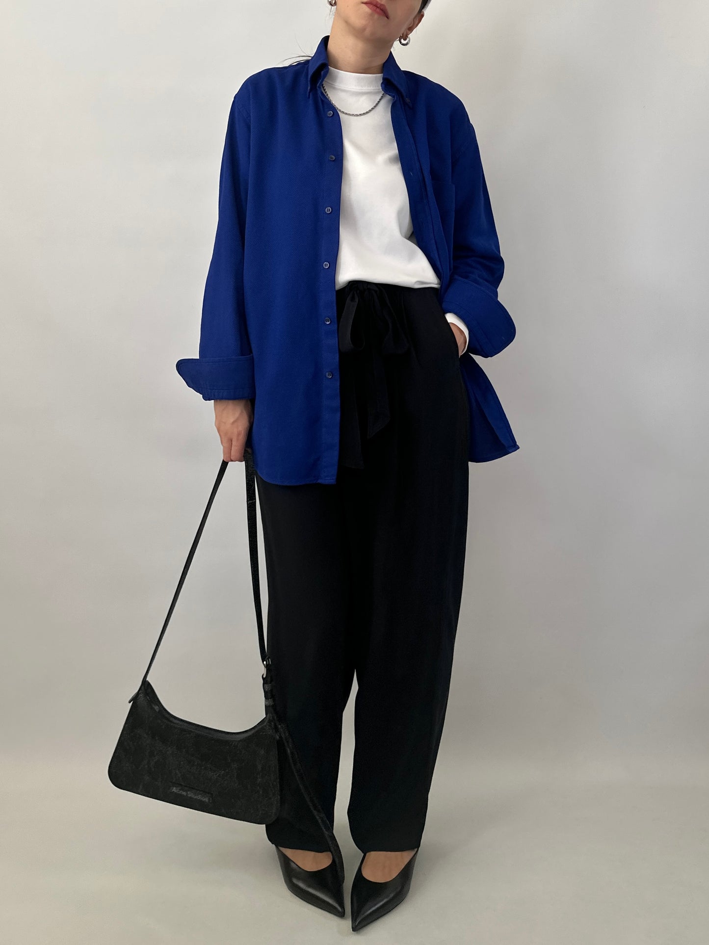 Givenchy royal blue shirt