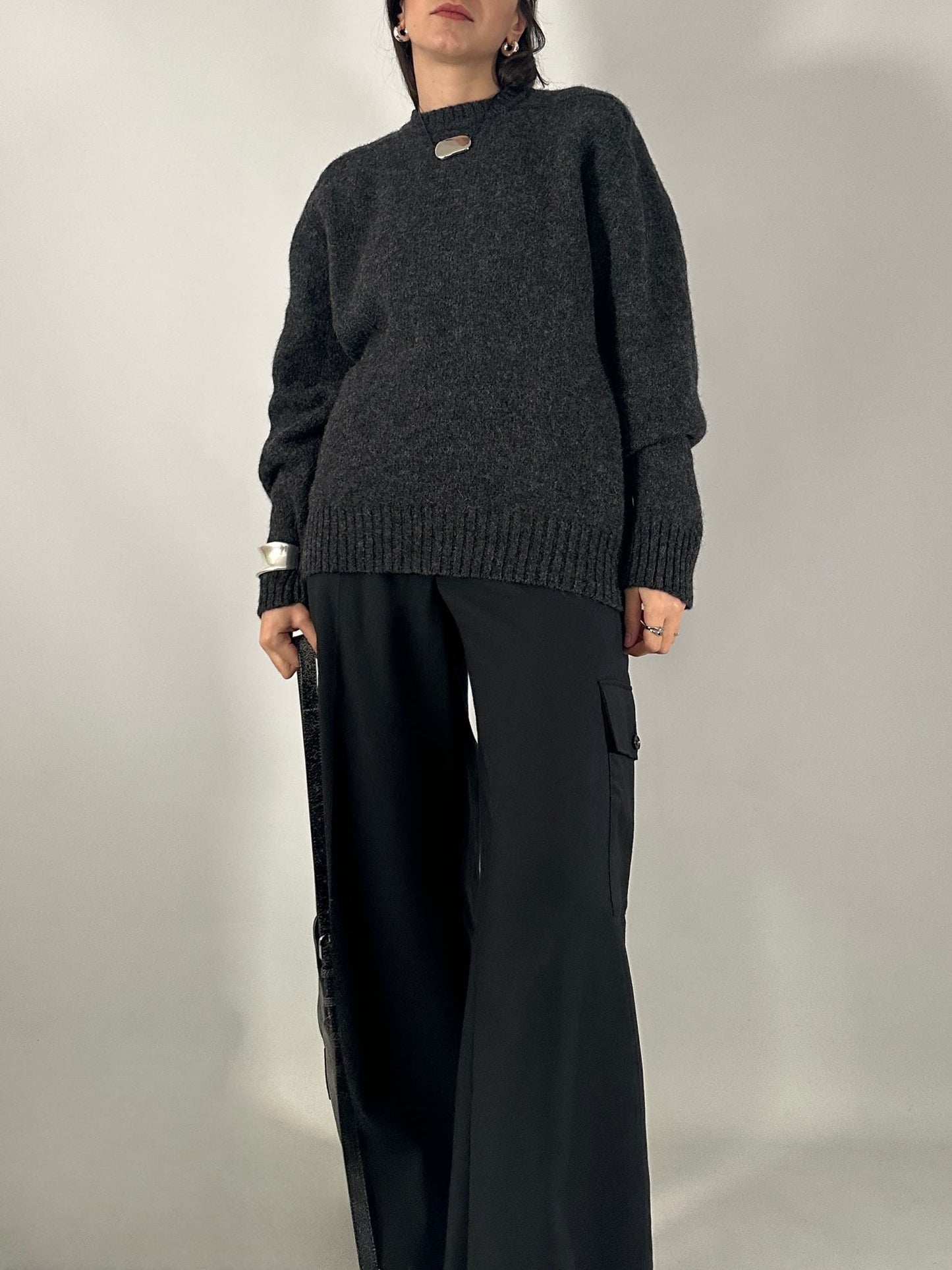 Pure new wool sweater