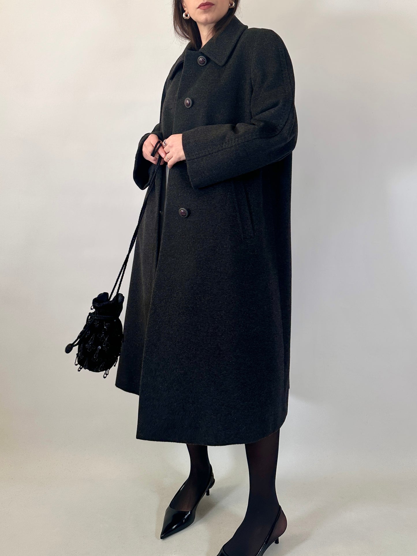 Vintage Wool & Cashmere Coat