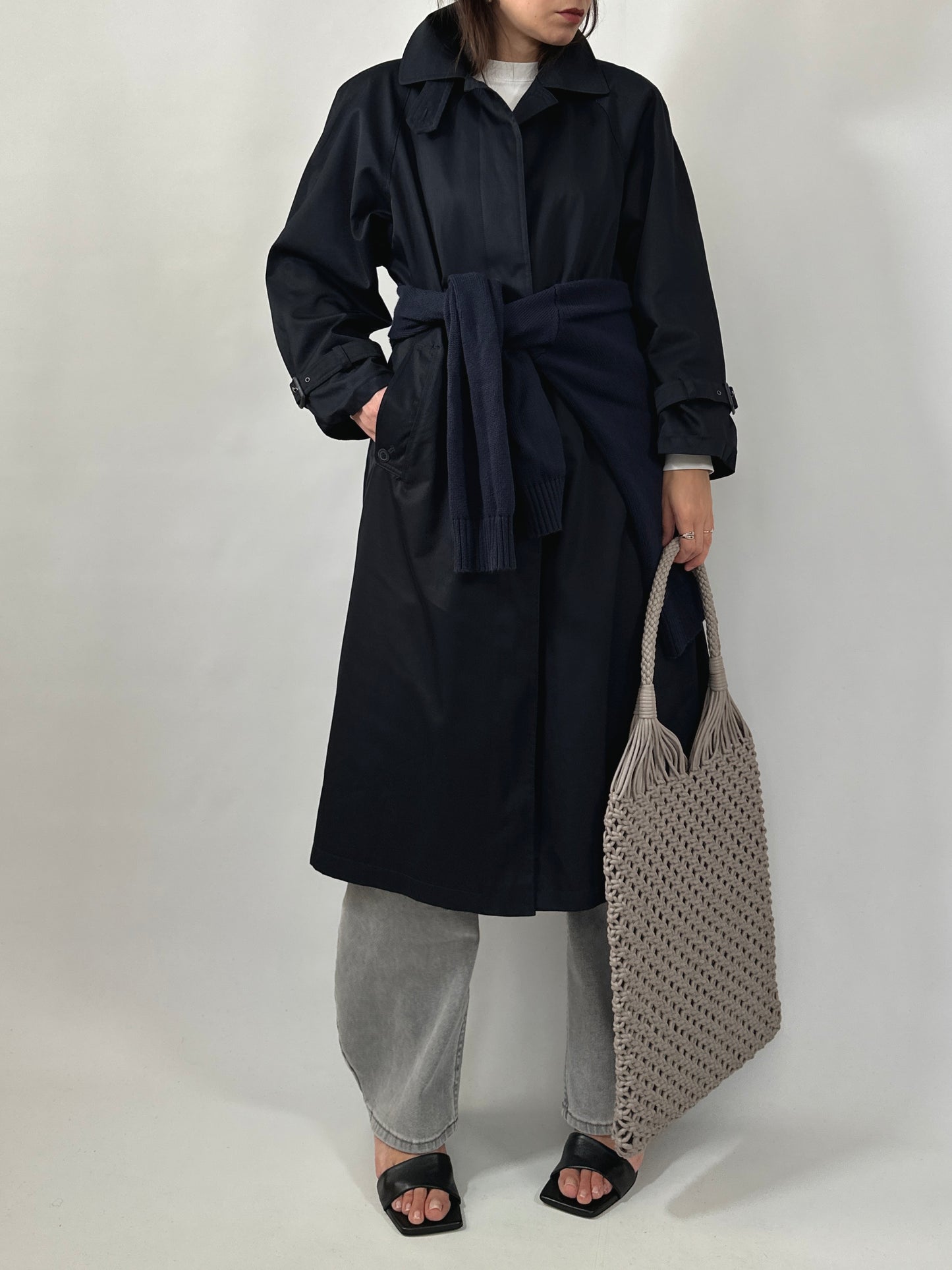 British Style Rain Mac Coat