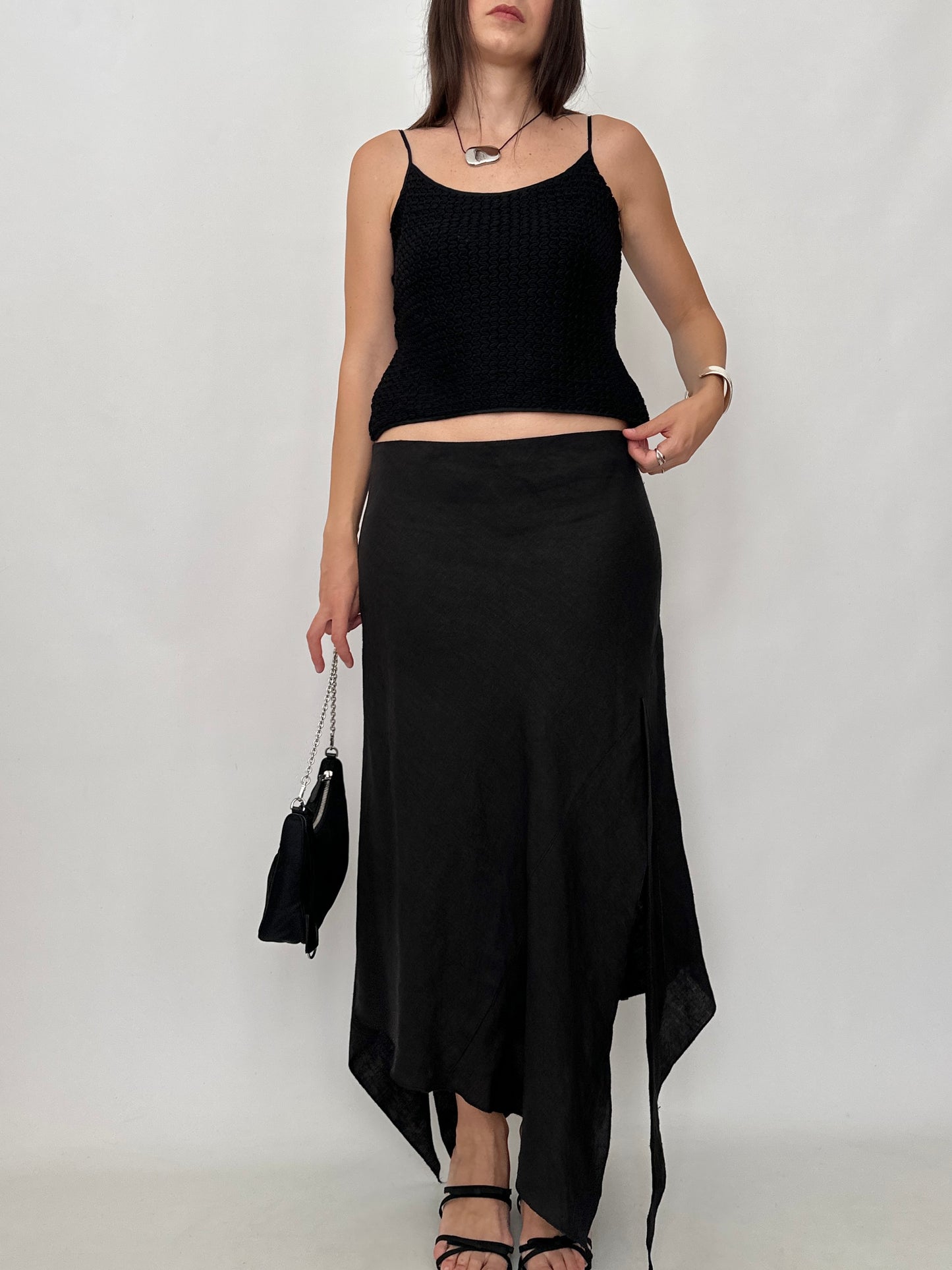 Armani Textured Knit Cami Top