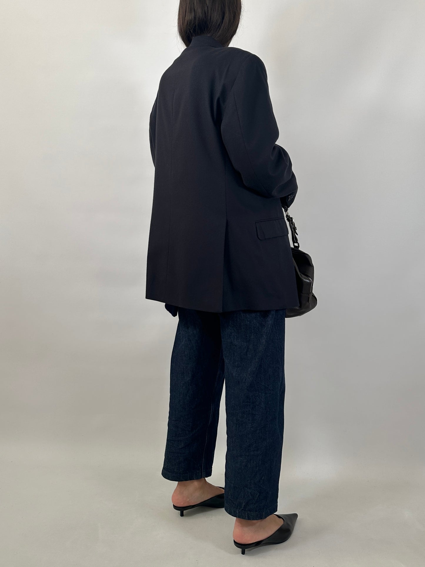 Tailored Cashmere Blend Blazer
