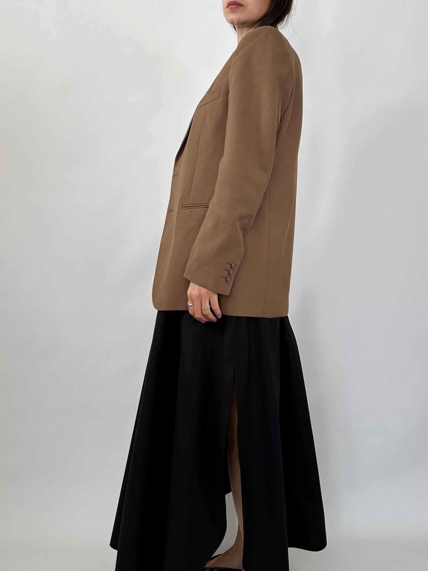 Tailored Minimal Blazer Jacket