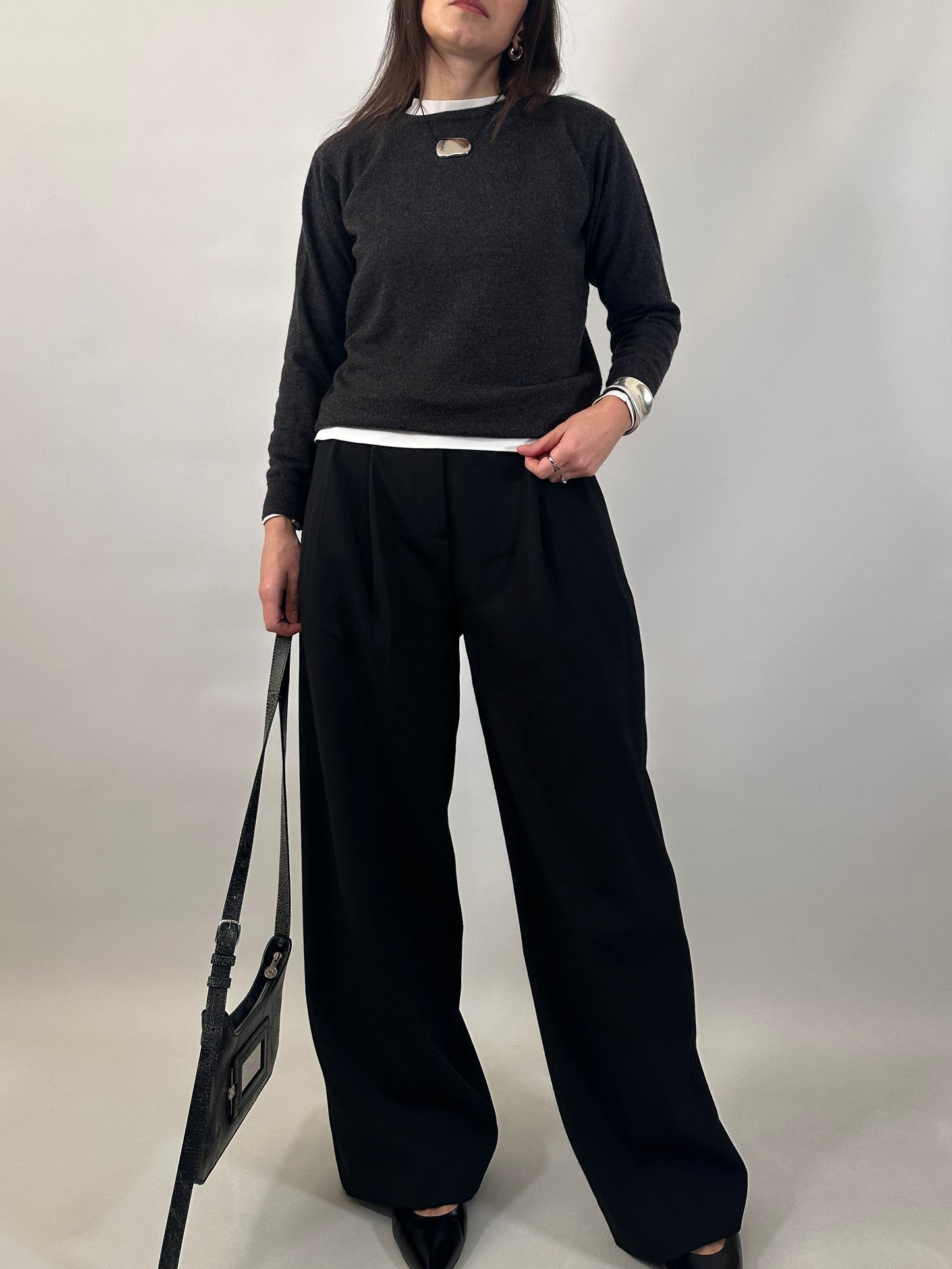 Essential Wool Crewneck Sweater