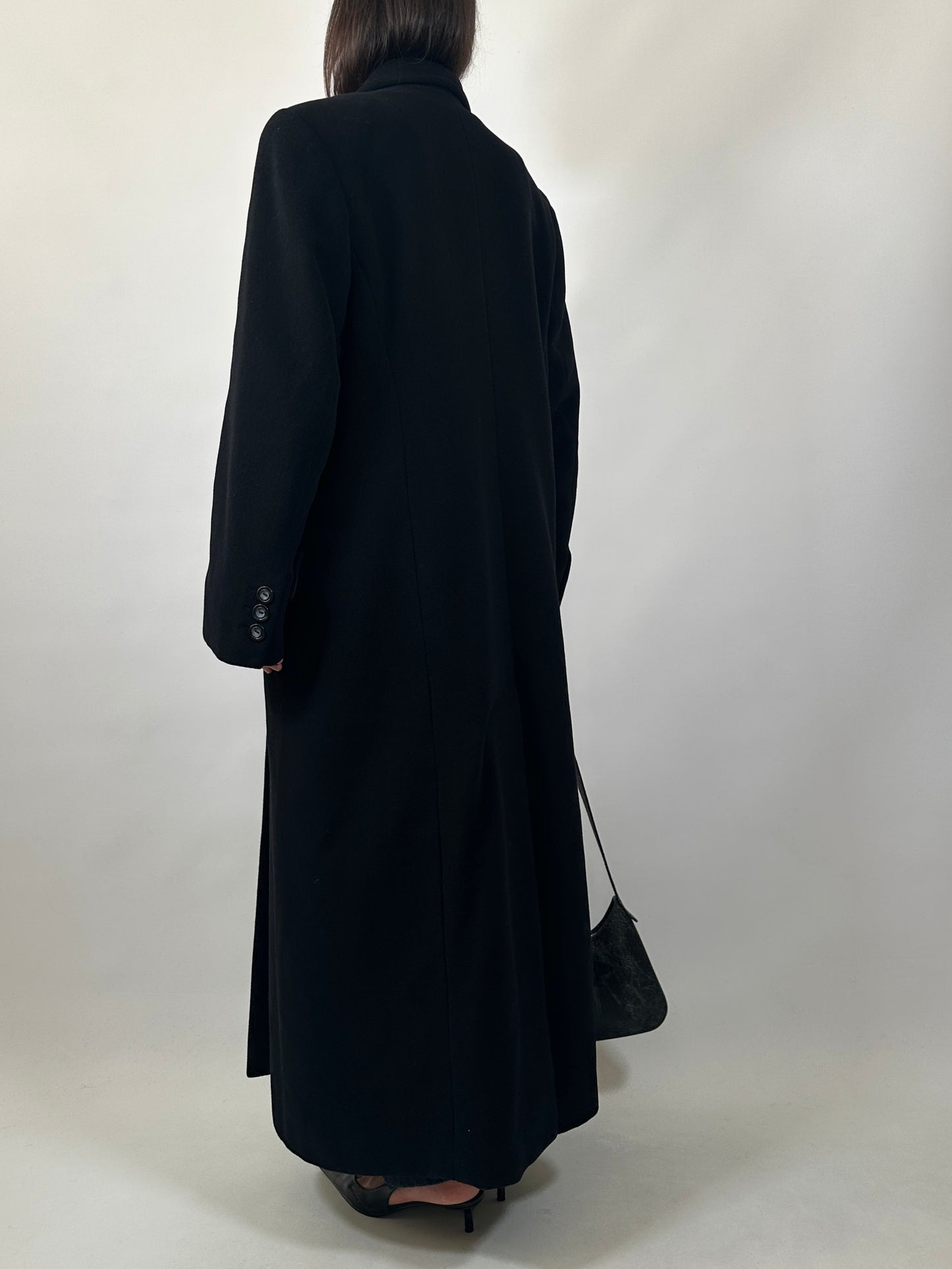 Vintage Extra Long Wool&Cashmere Coat