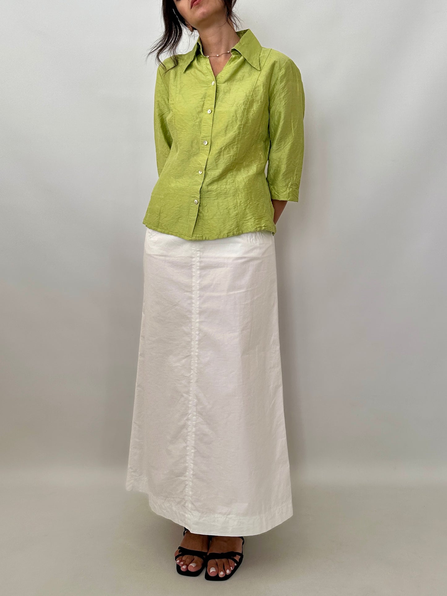 Philosophy Alberta Ferretti white skirt