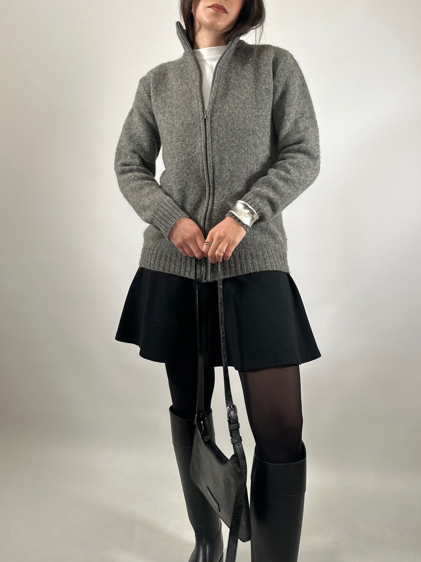 Essential Full Zip Cardigan