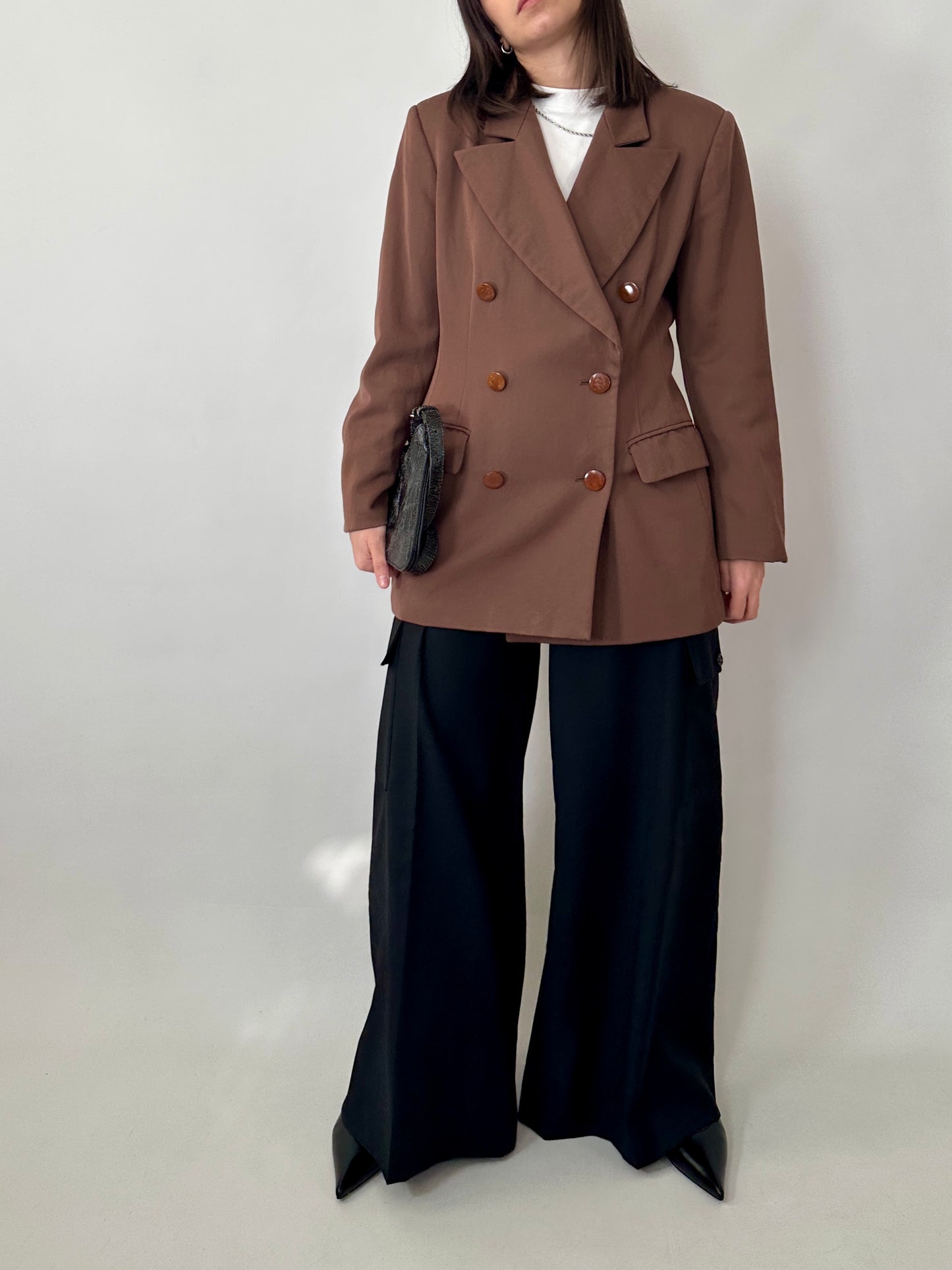 Sportmax chocolate blazer