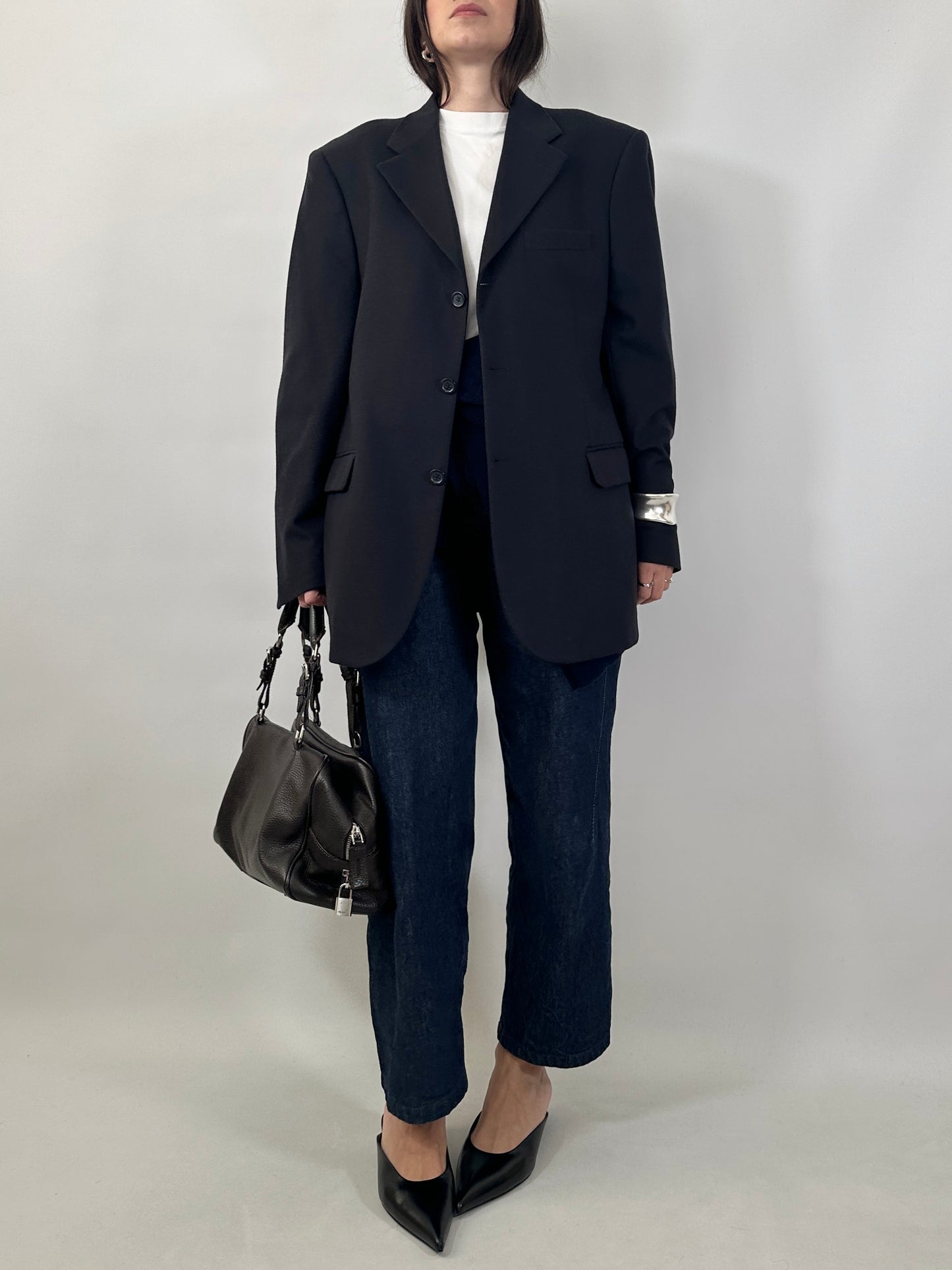 Tailored Cashmere Blend Blazer