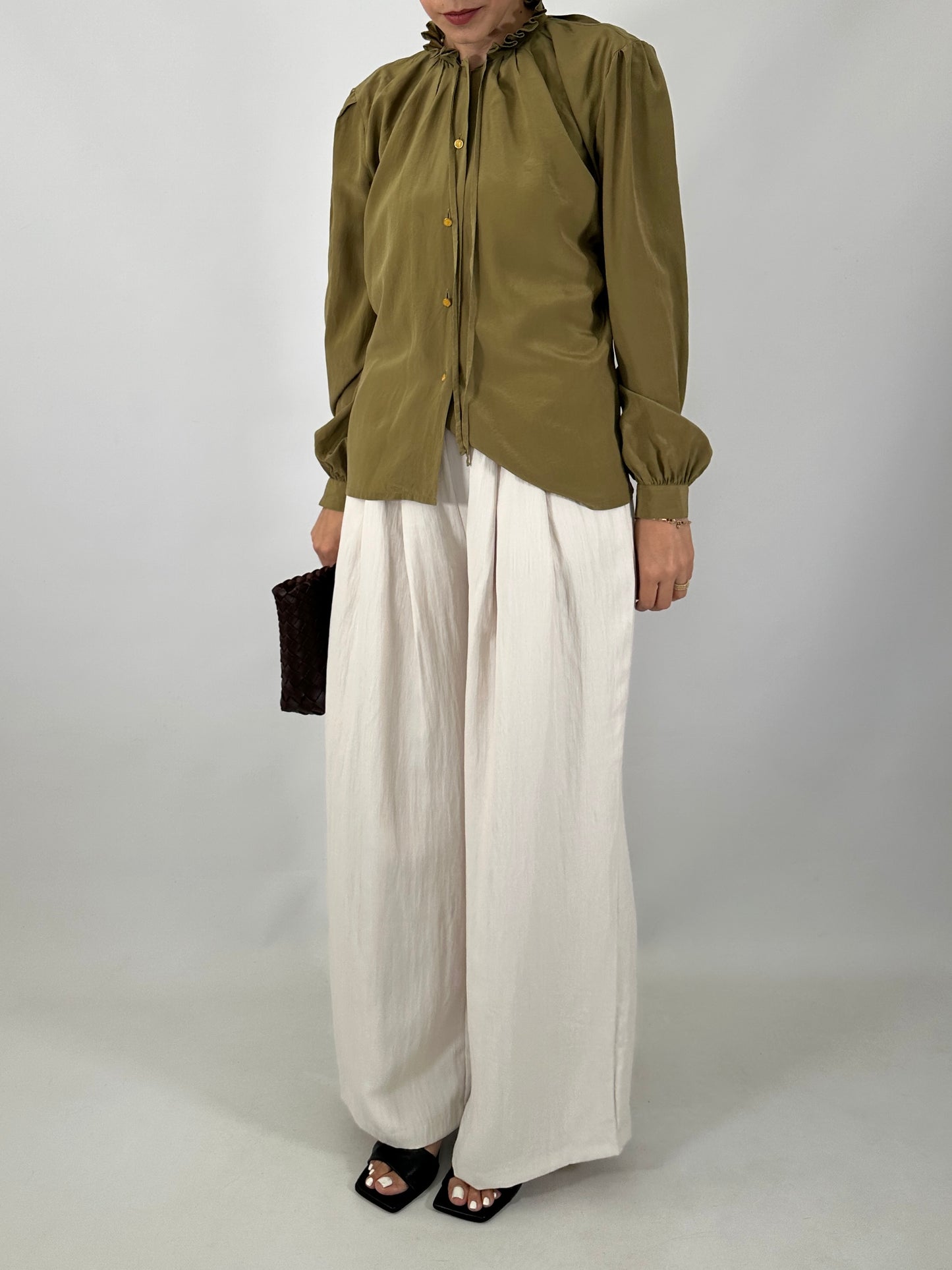 Vintage pure silk shirt