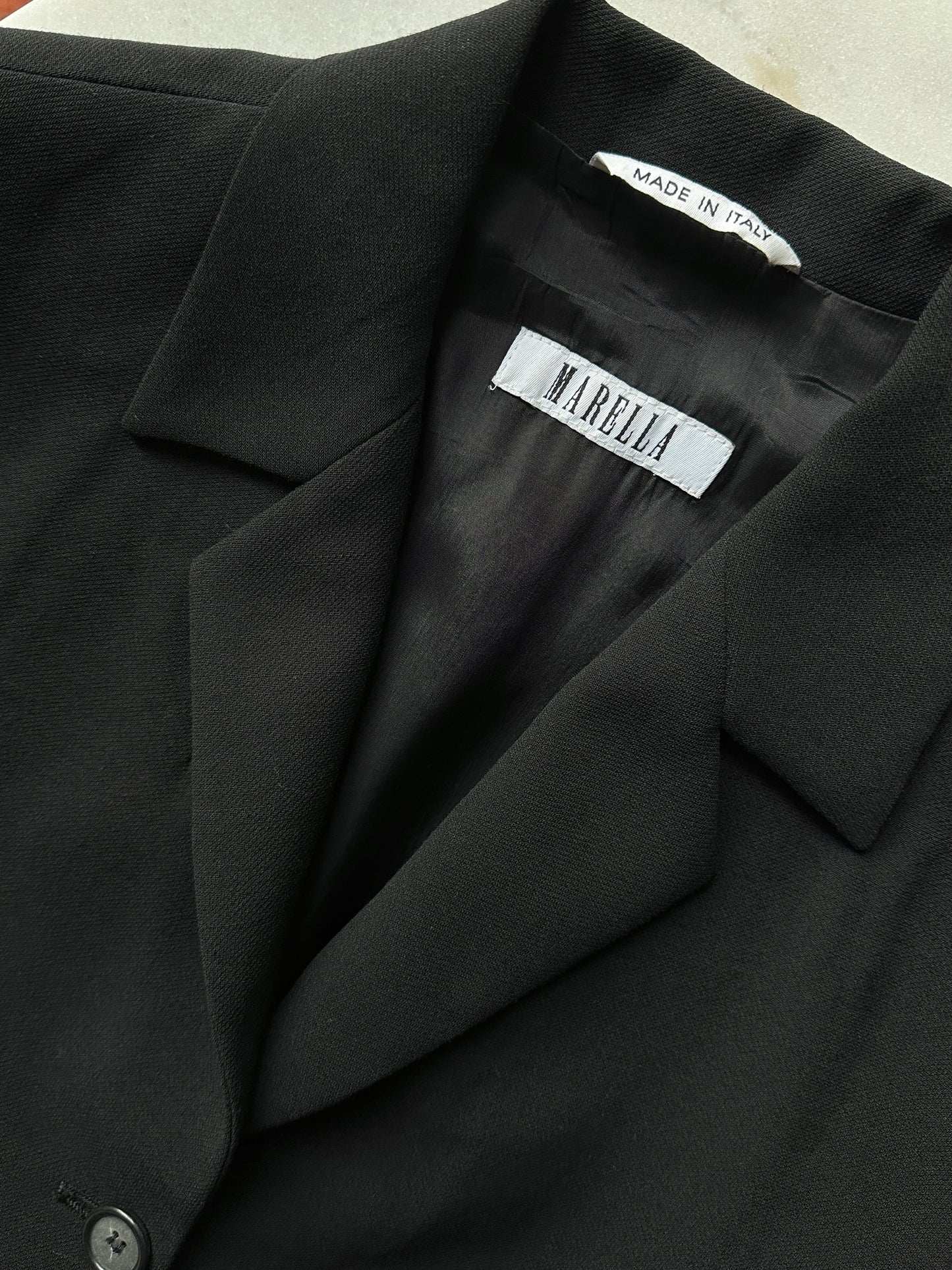 Marella long black blazer
