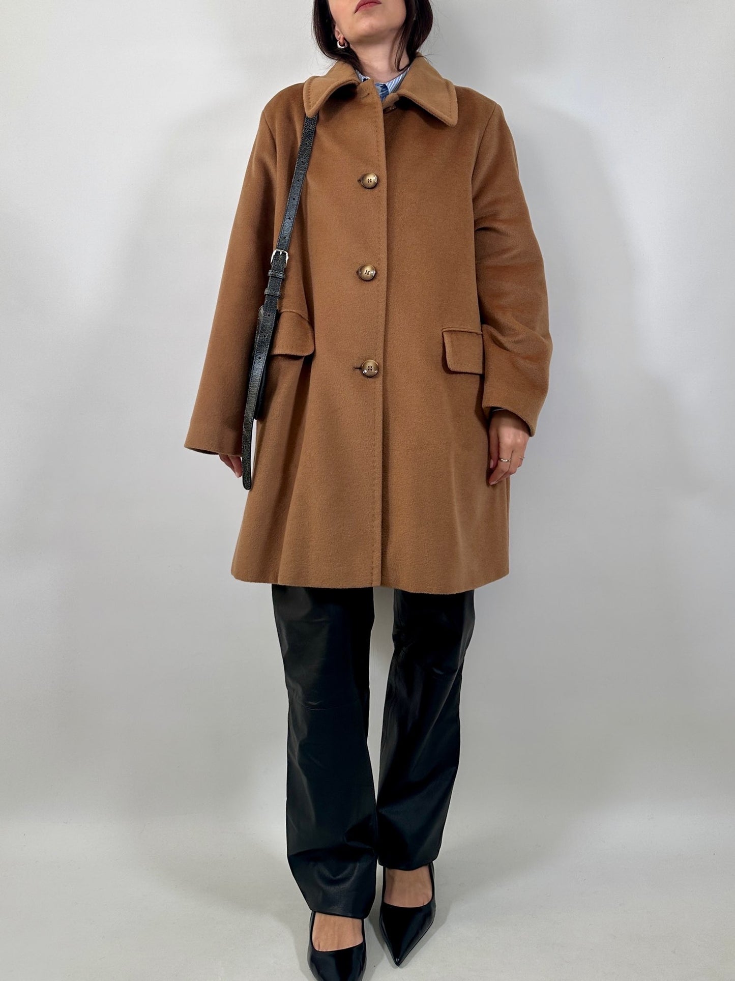 Mid-lenght Piacenza Wool Coat