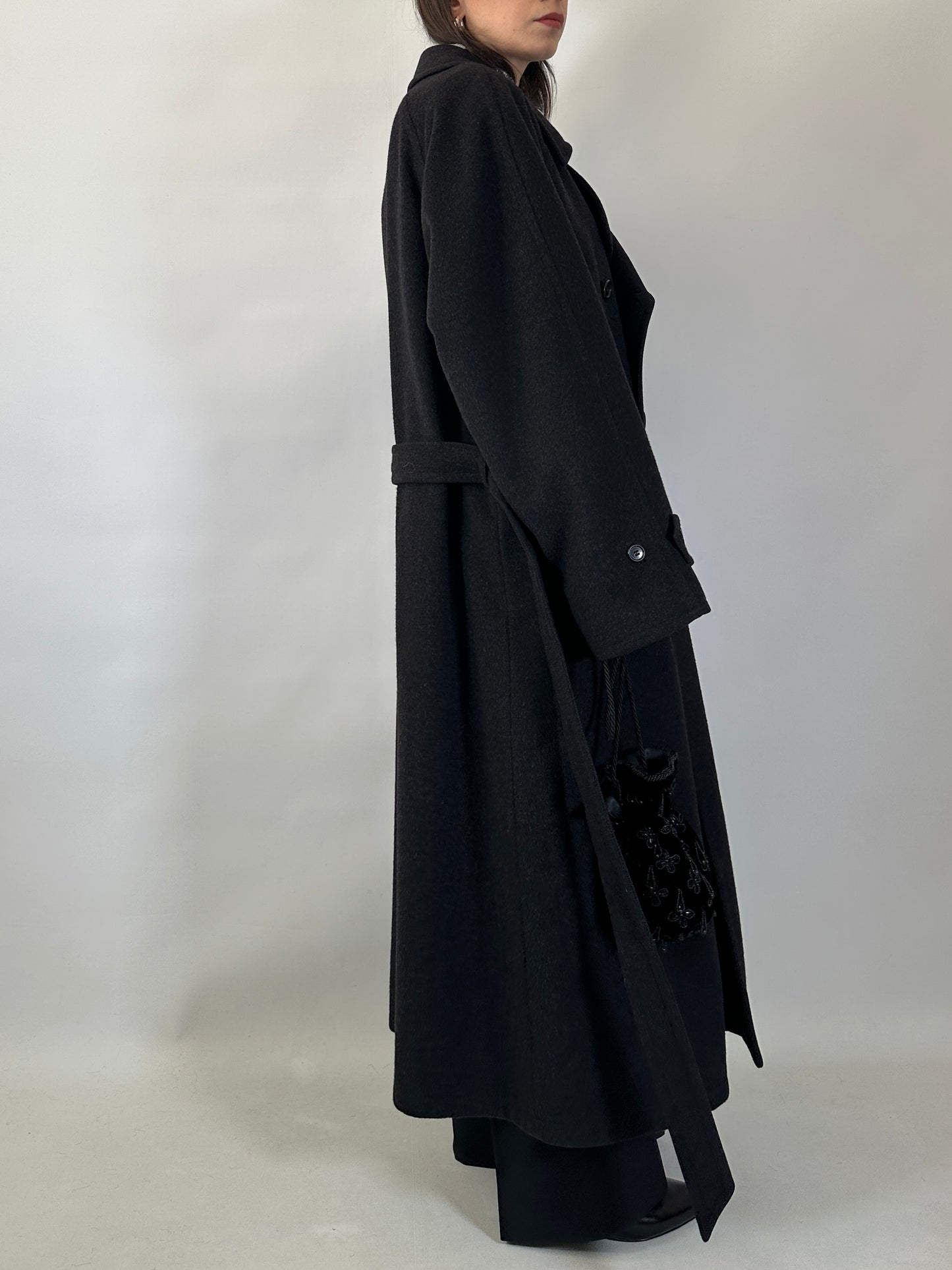 Pierre Cardin Vintage Wool & Cashmere Long Coat