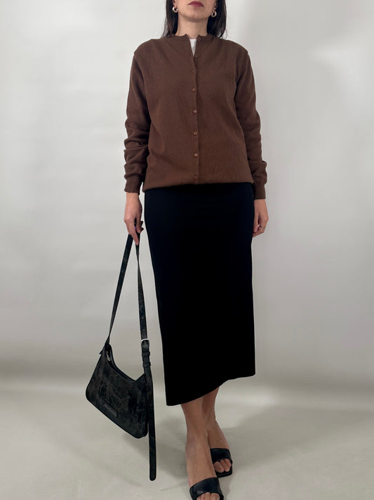 Lambswool Cardigan Made in Scotland