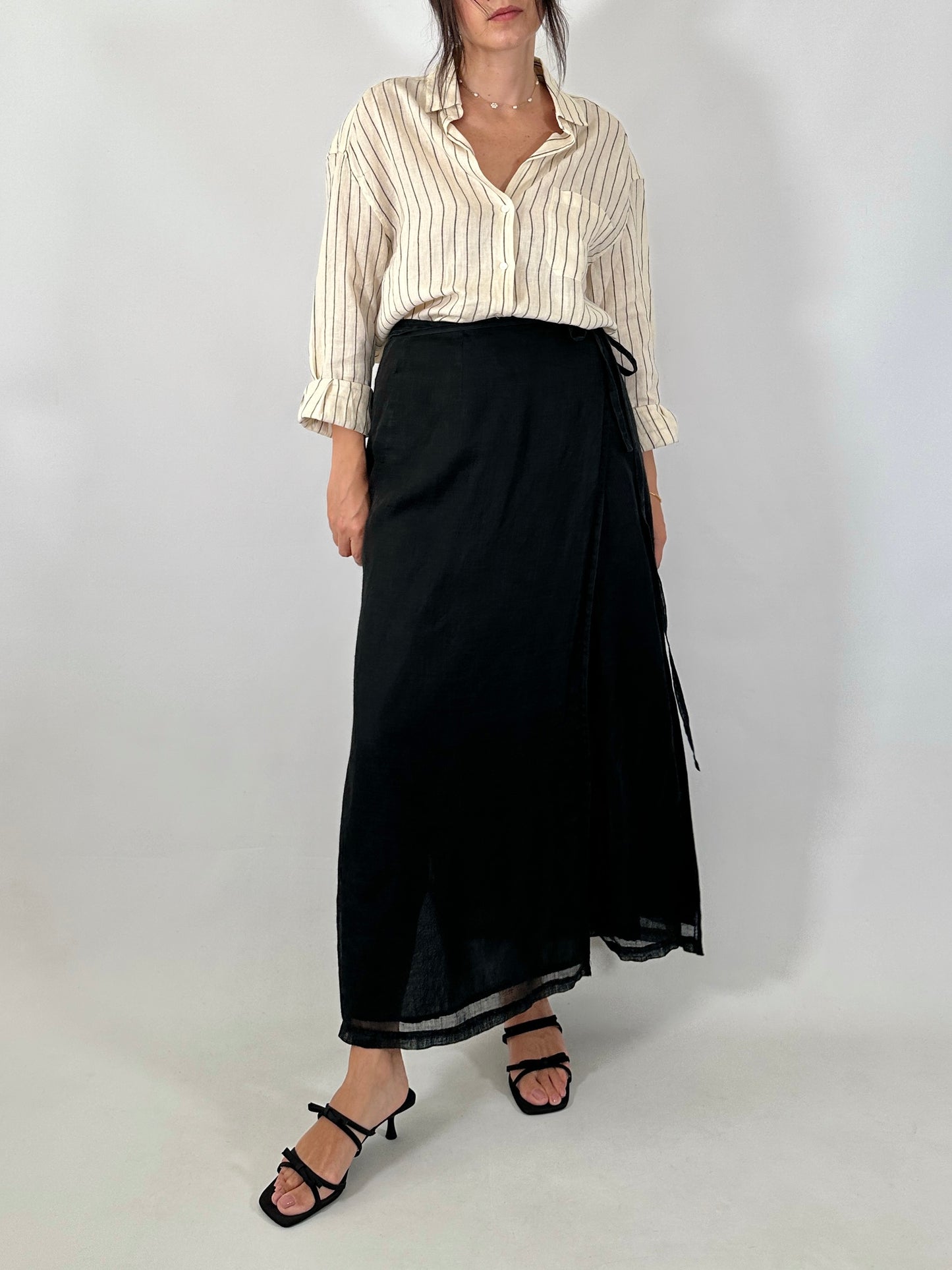 Weekend Max Mara striped linen shirt