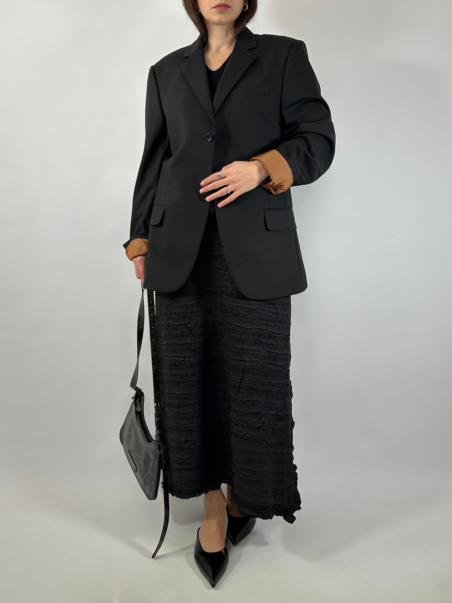 Classic Tailored Black Blazer