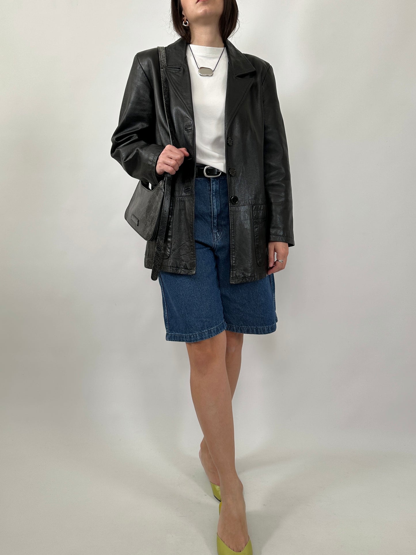 Vintage Classic Leather Jacket