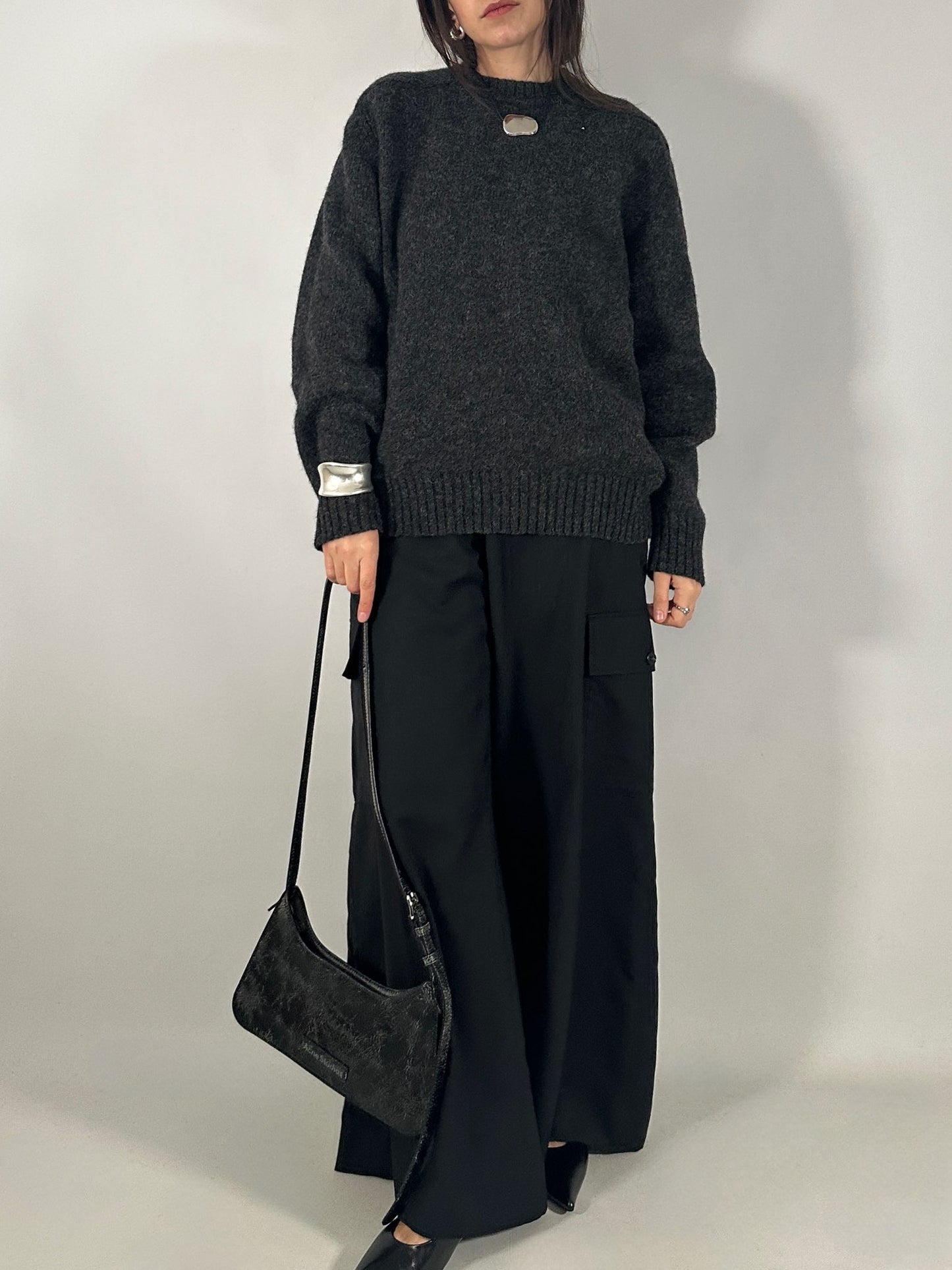 Pure new wool sweater