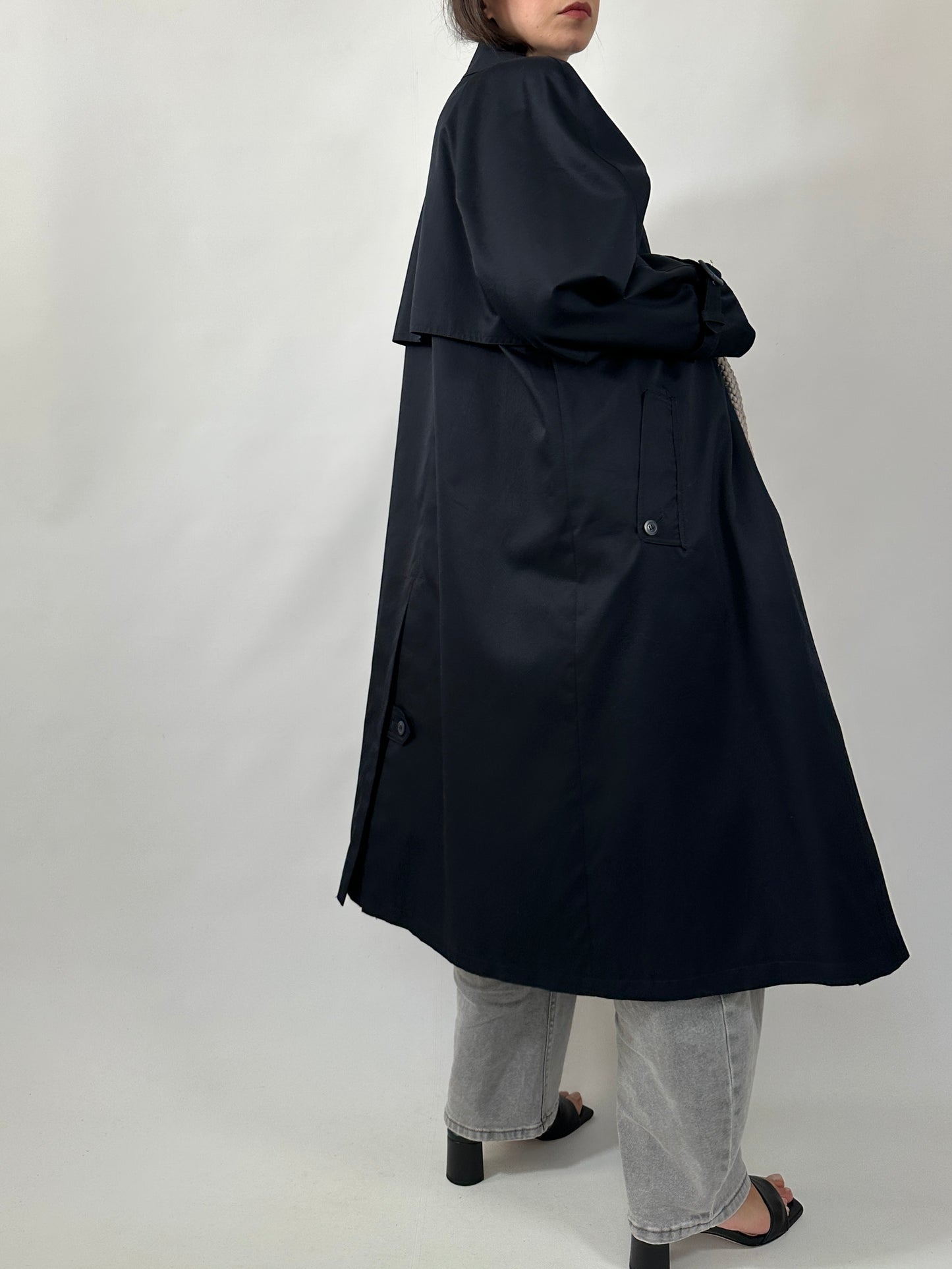British Style Rain Mac Coat