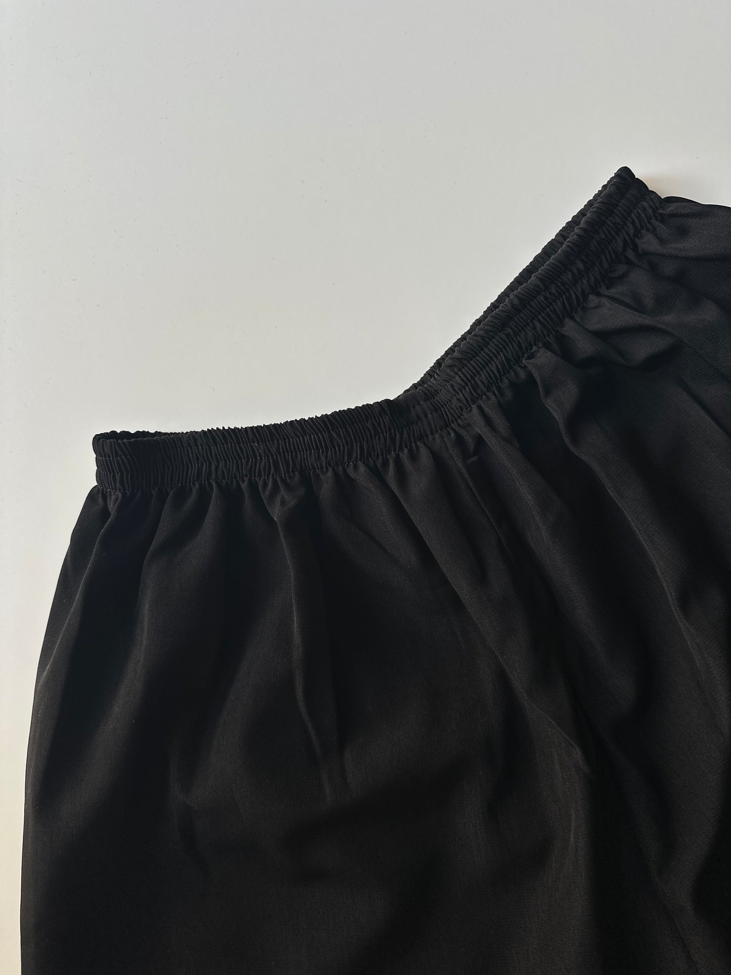 Black Silk Tang Set