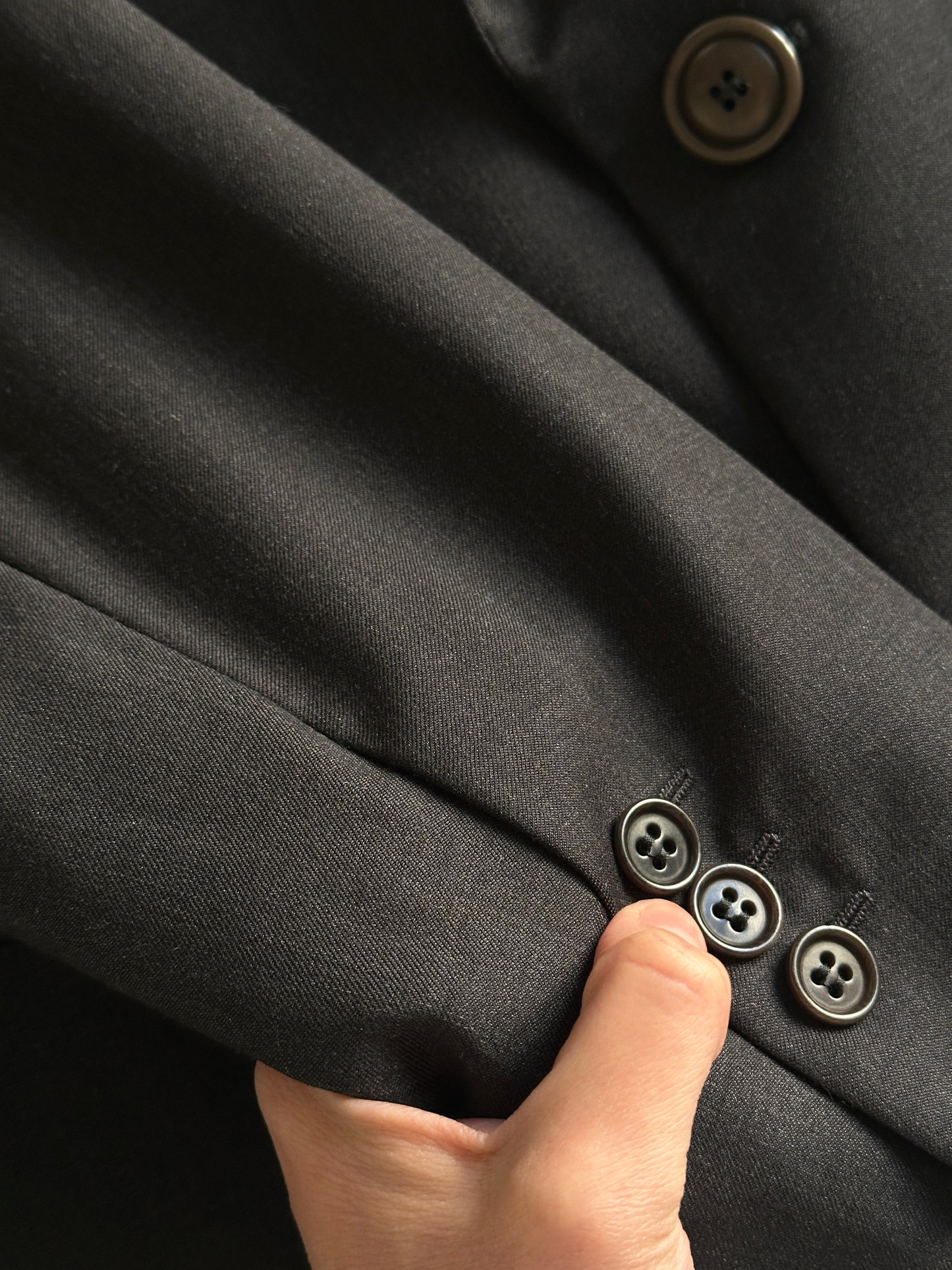 Vintage Tailored Wool Blazer