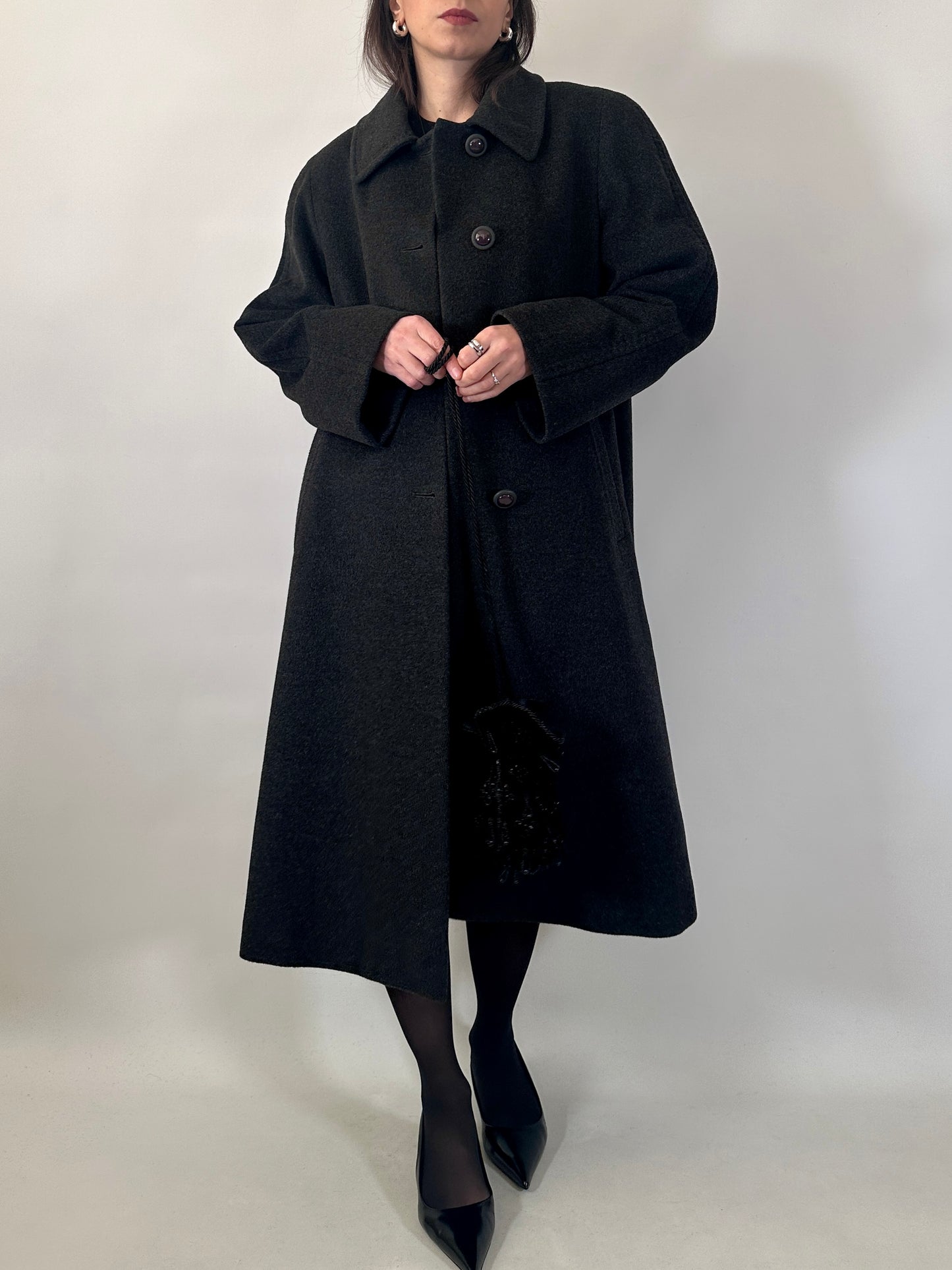 Vintage Wool & Cashmere Coat