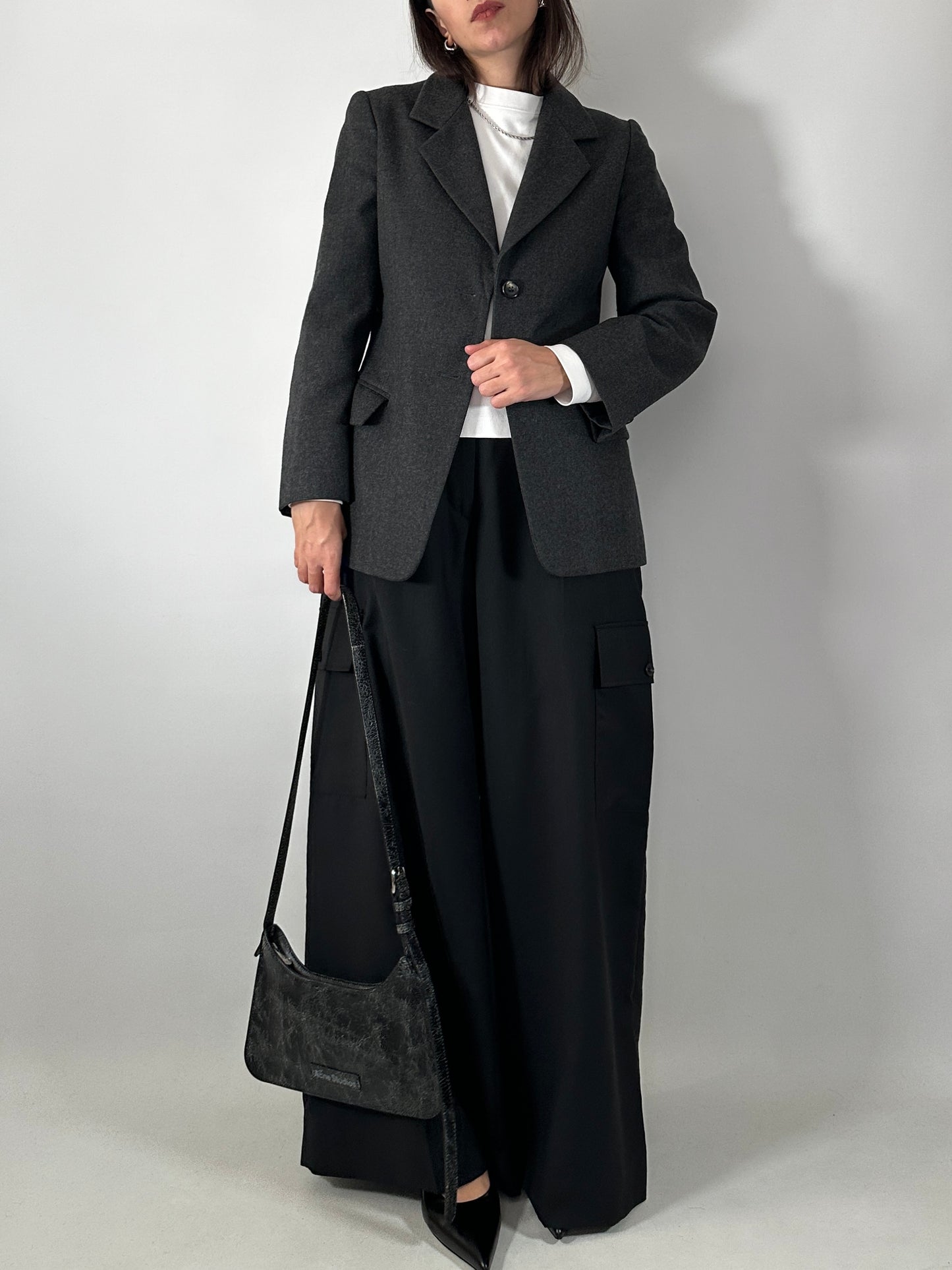 Slim fit tailored blazer