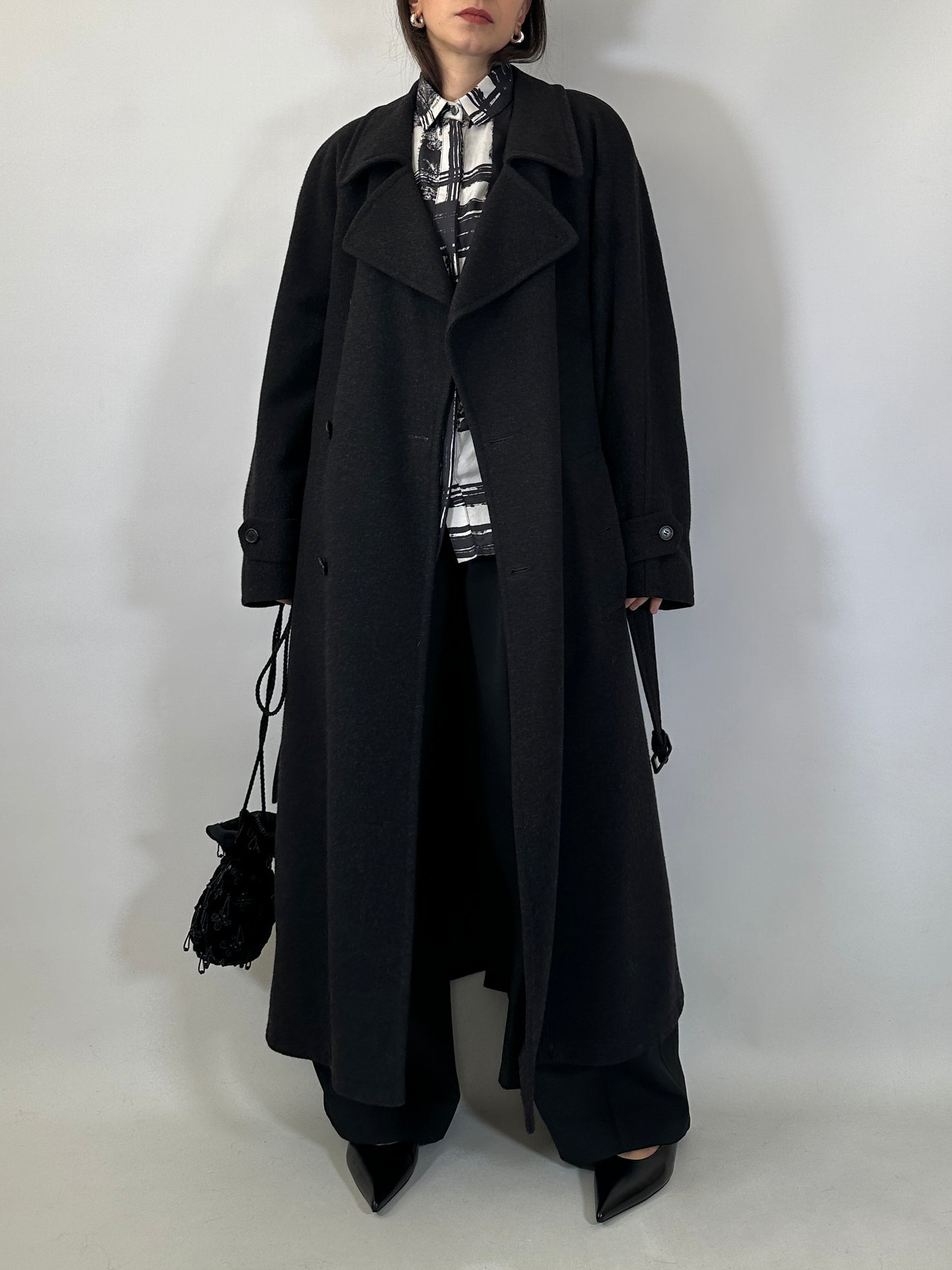 Pierre Cardin Vintage Wool & Cashmere Long Coat