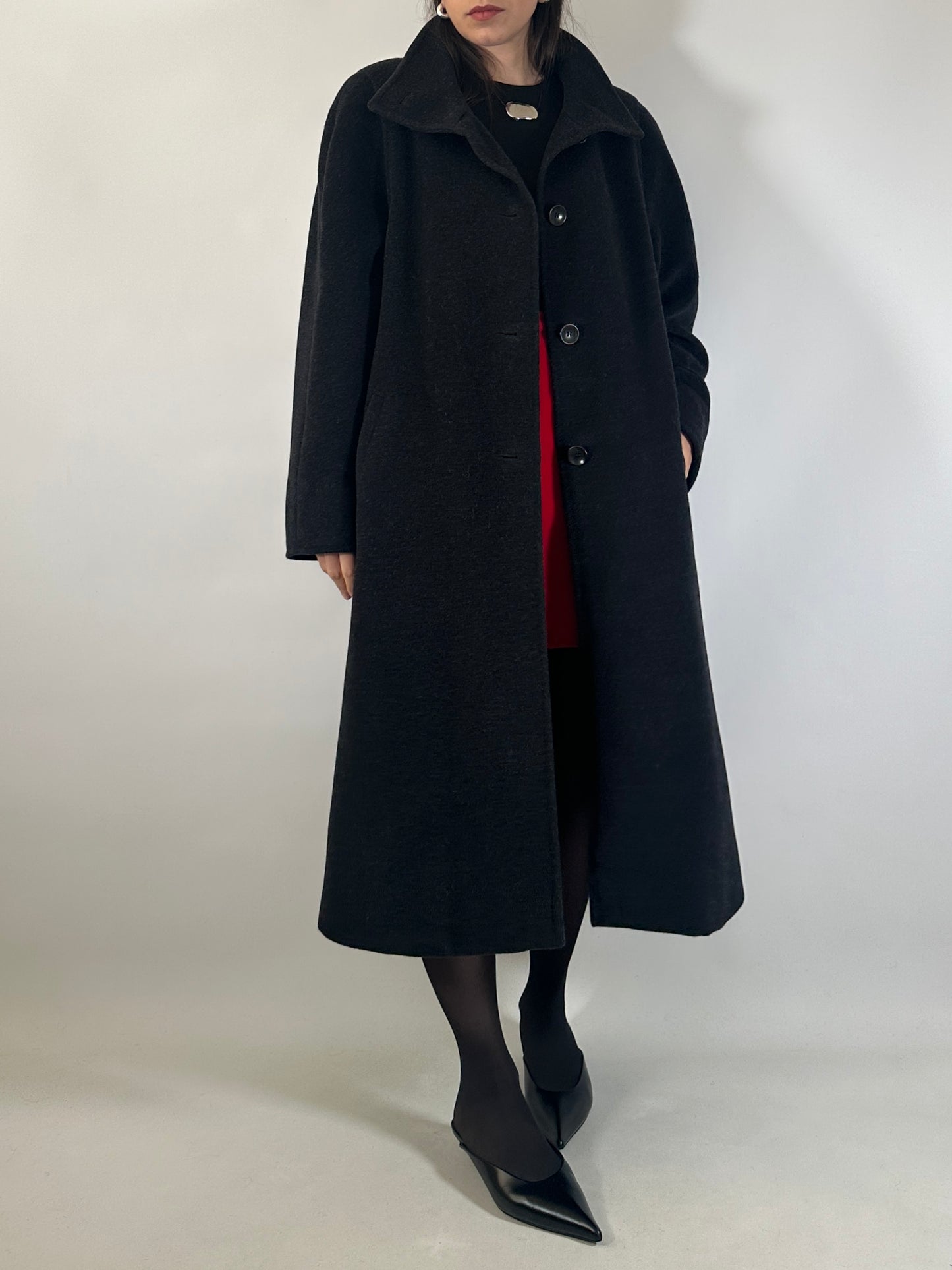 Vintage Wool & Angora Coat