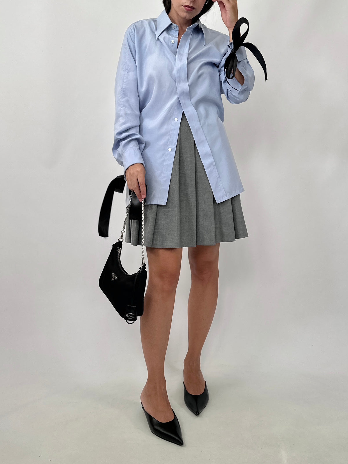 Pierre Cardin Silk Shirt with French Cuffs