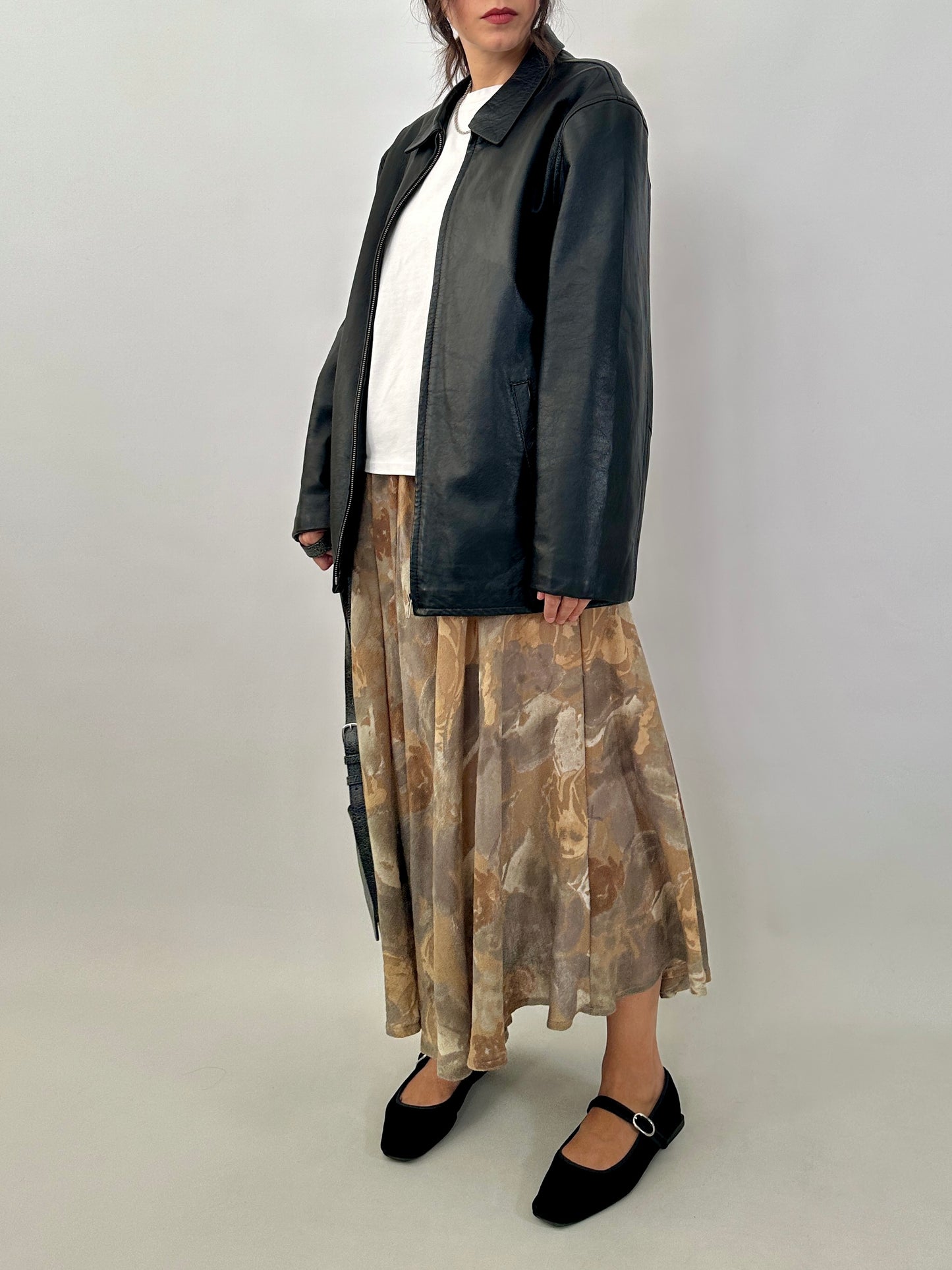 Marella floral maxi skirt