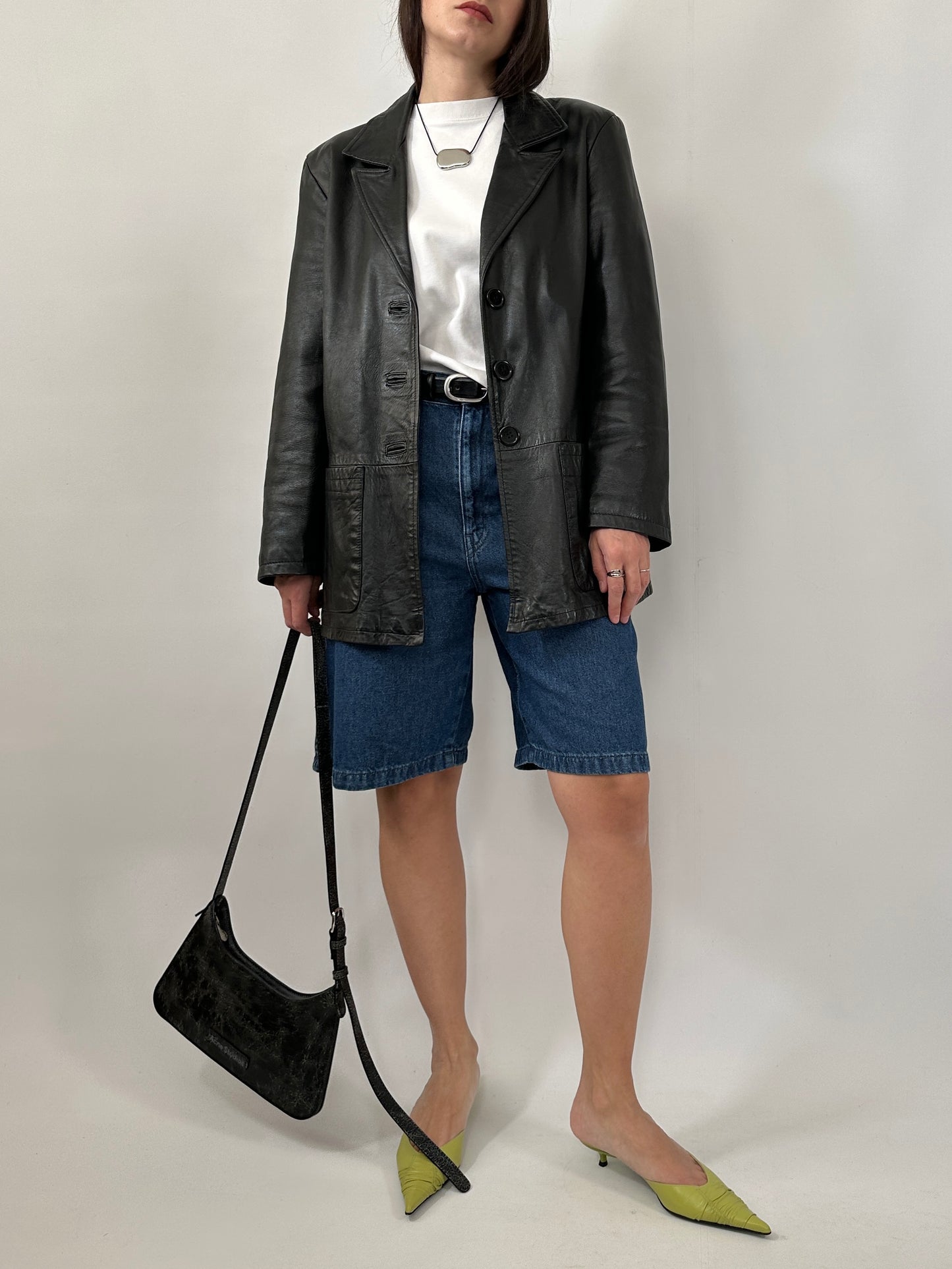 Vintage Classic Leather Jacket