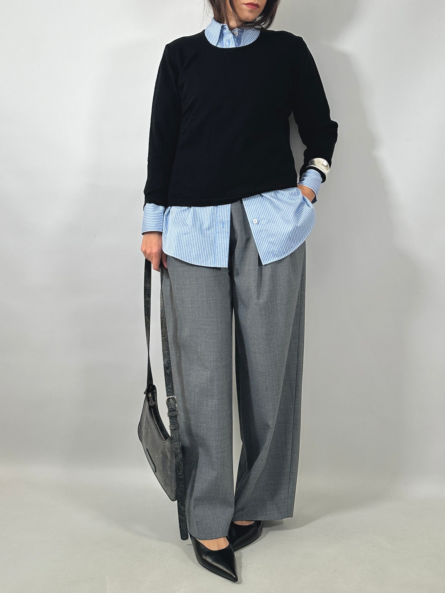 Fine Merino Wool Minimal Sweater