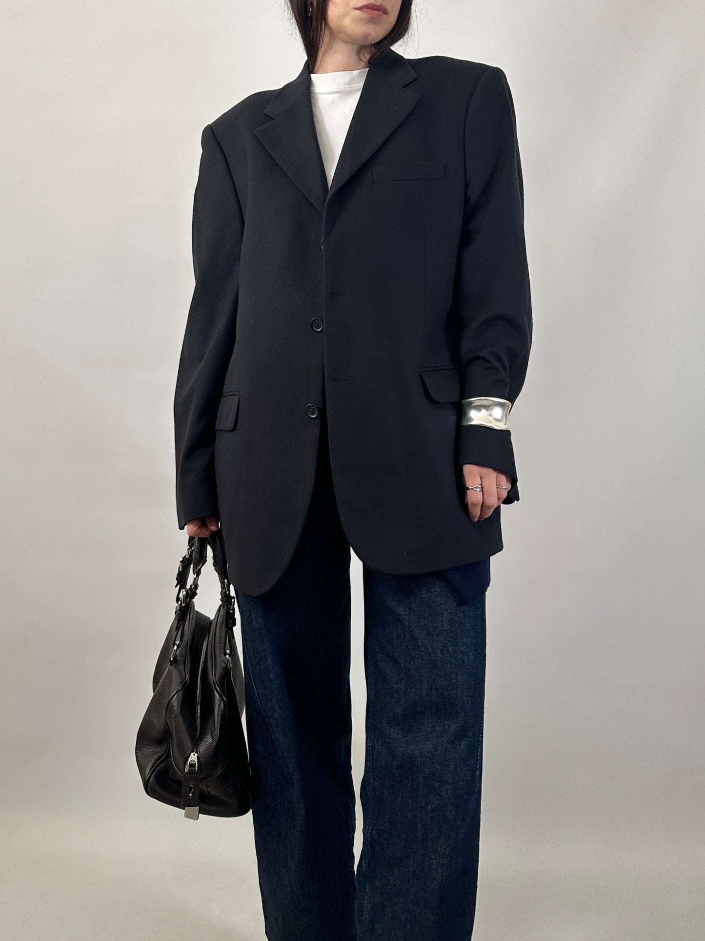 Tailored Cashmere Blend Blazer