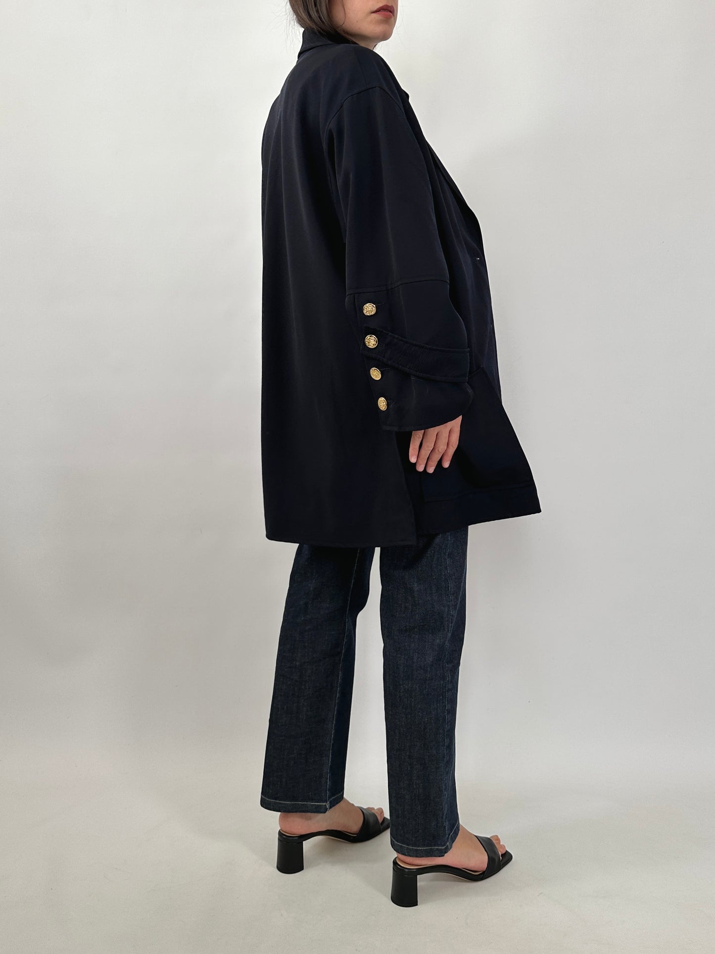 Vintage Lightweight Navy Jacket