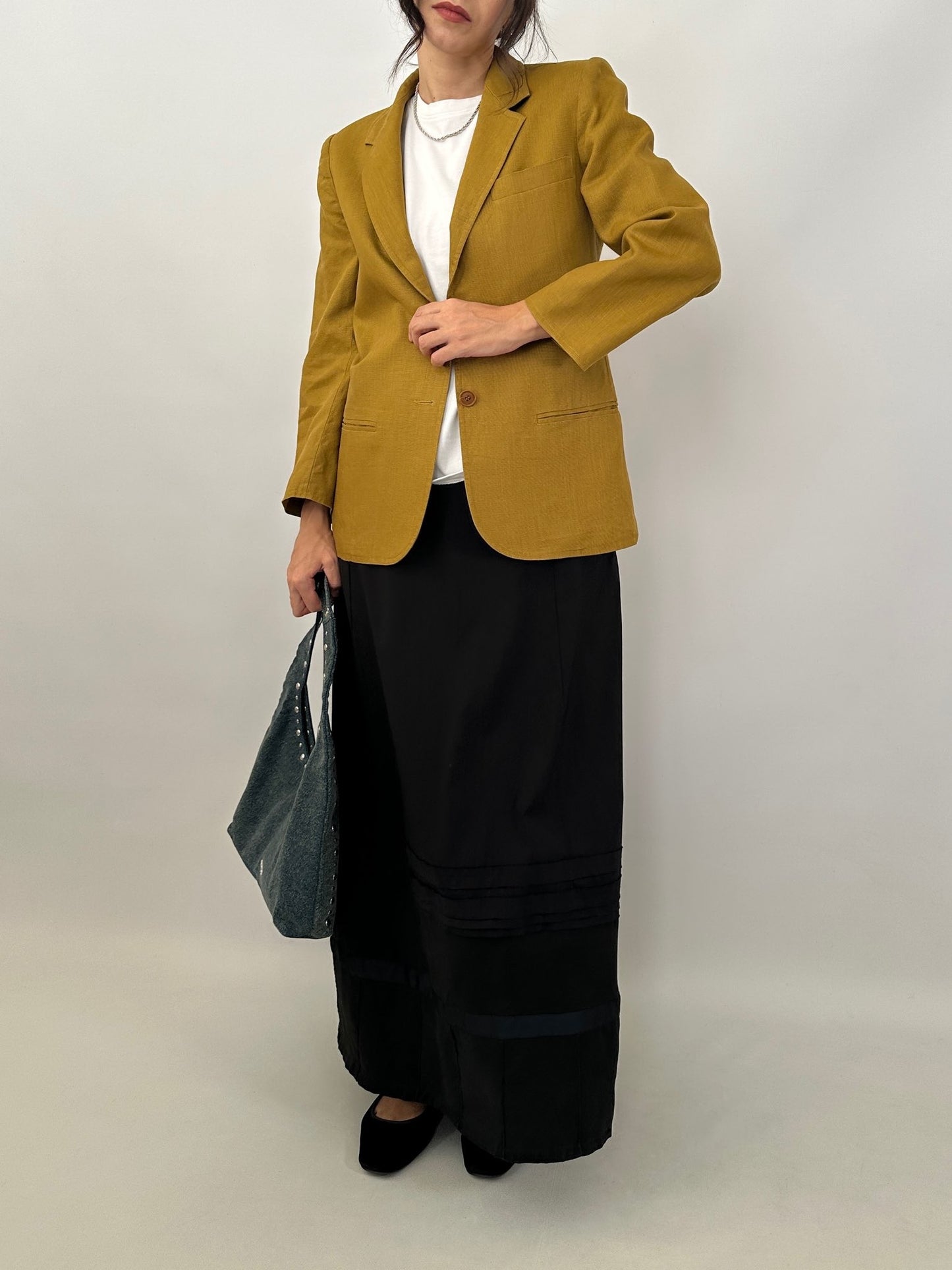 Marella vintage linen blazer