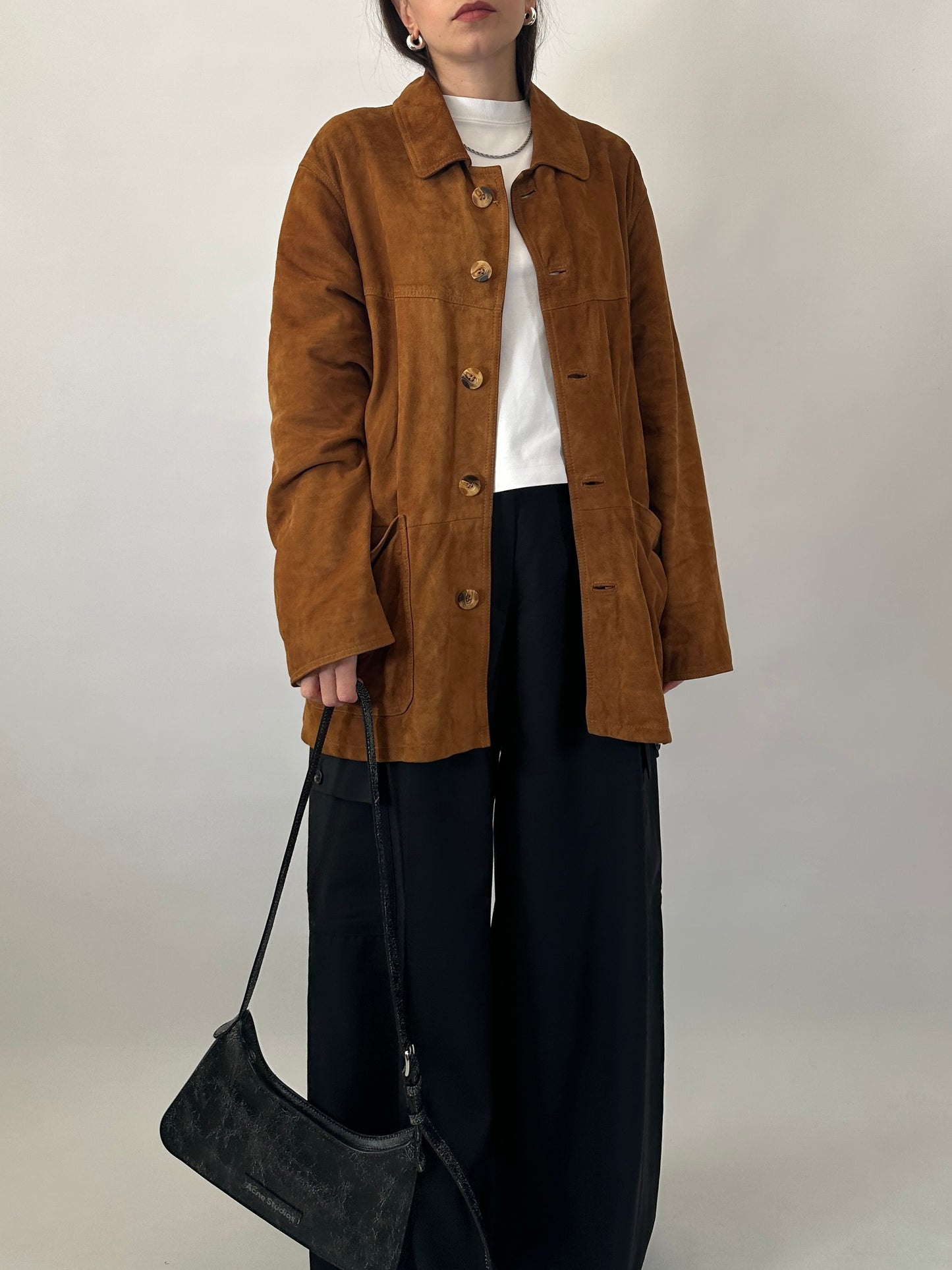 Vintage real suede jacket