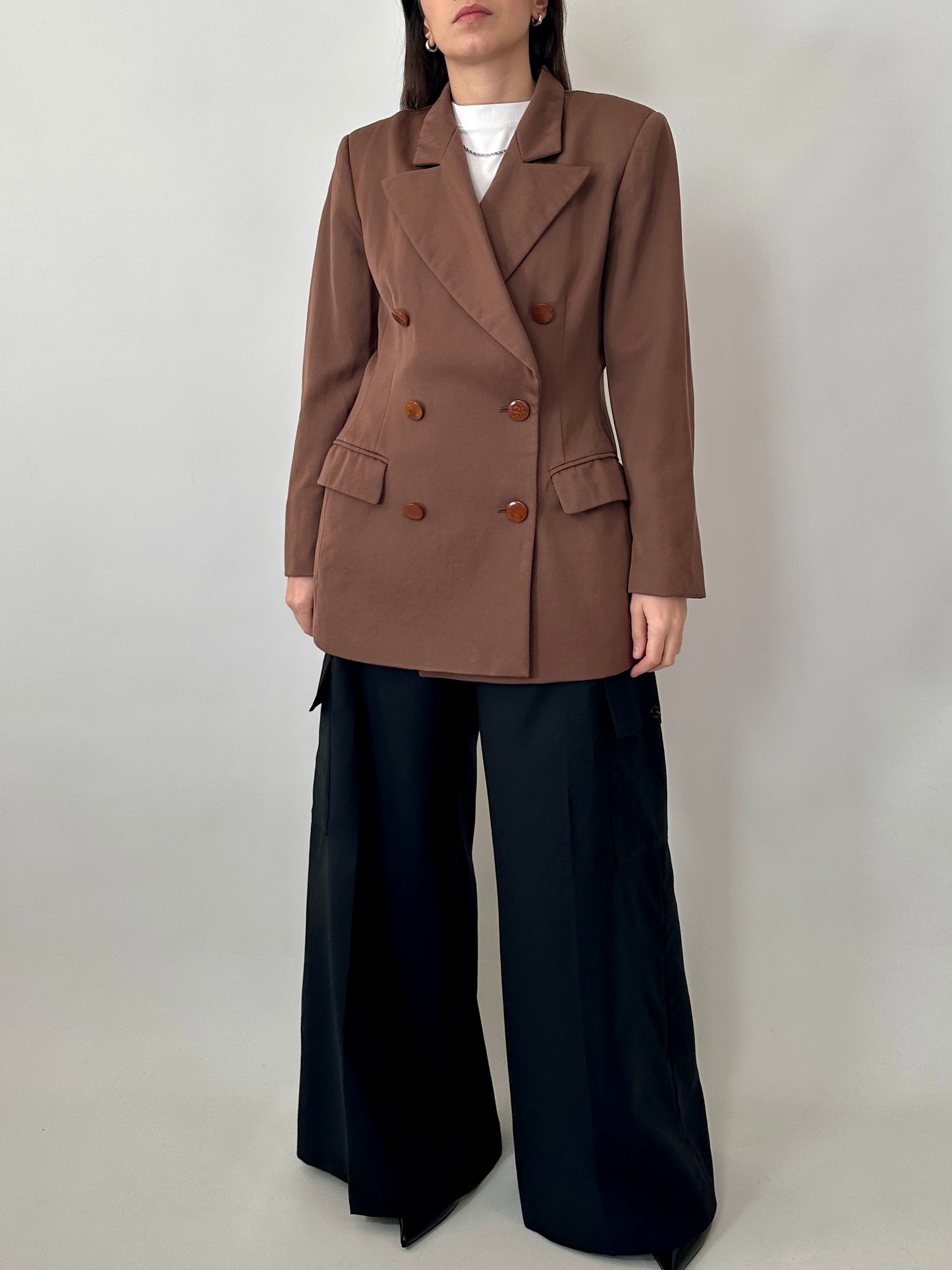 Sportmax chocolate blazer