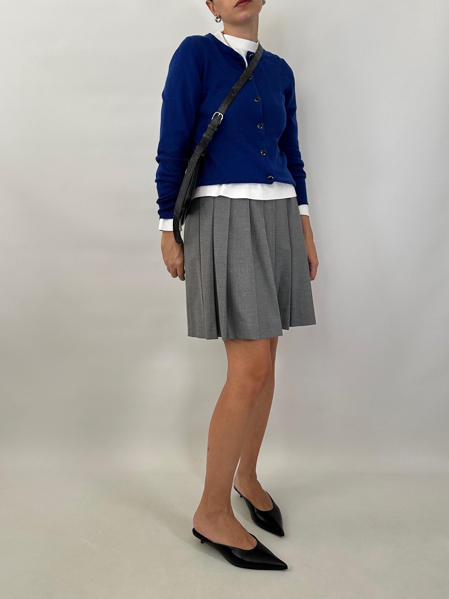 Cashmere and silk slim cardigan